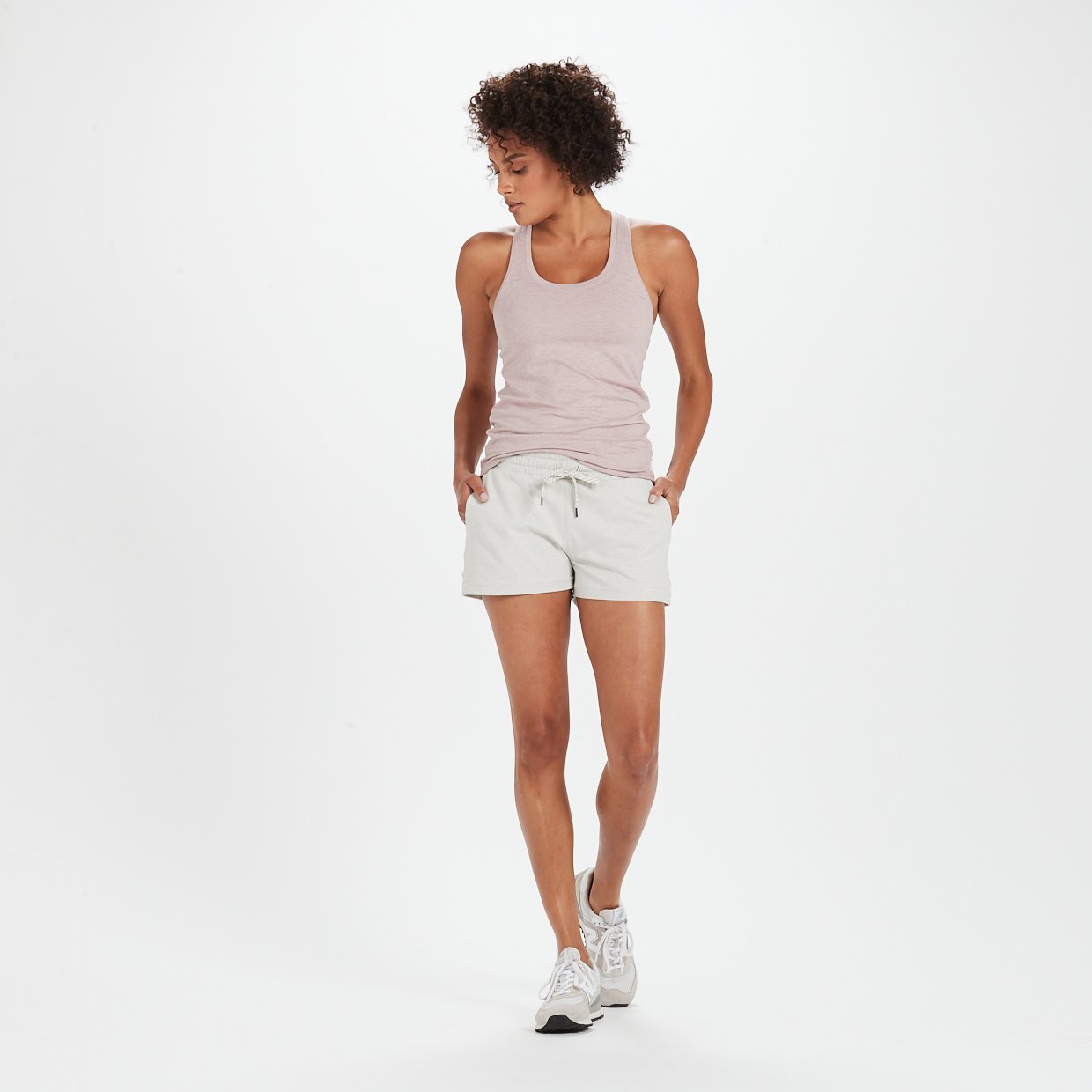 Halo Performance Short | Dove Grey Heather