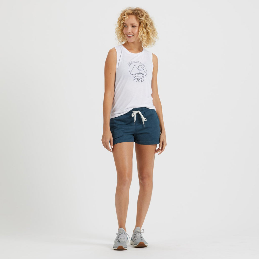 Halo Performance Short | Indigo Heather