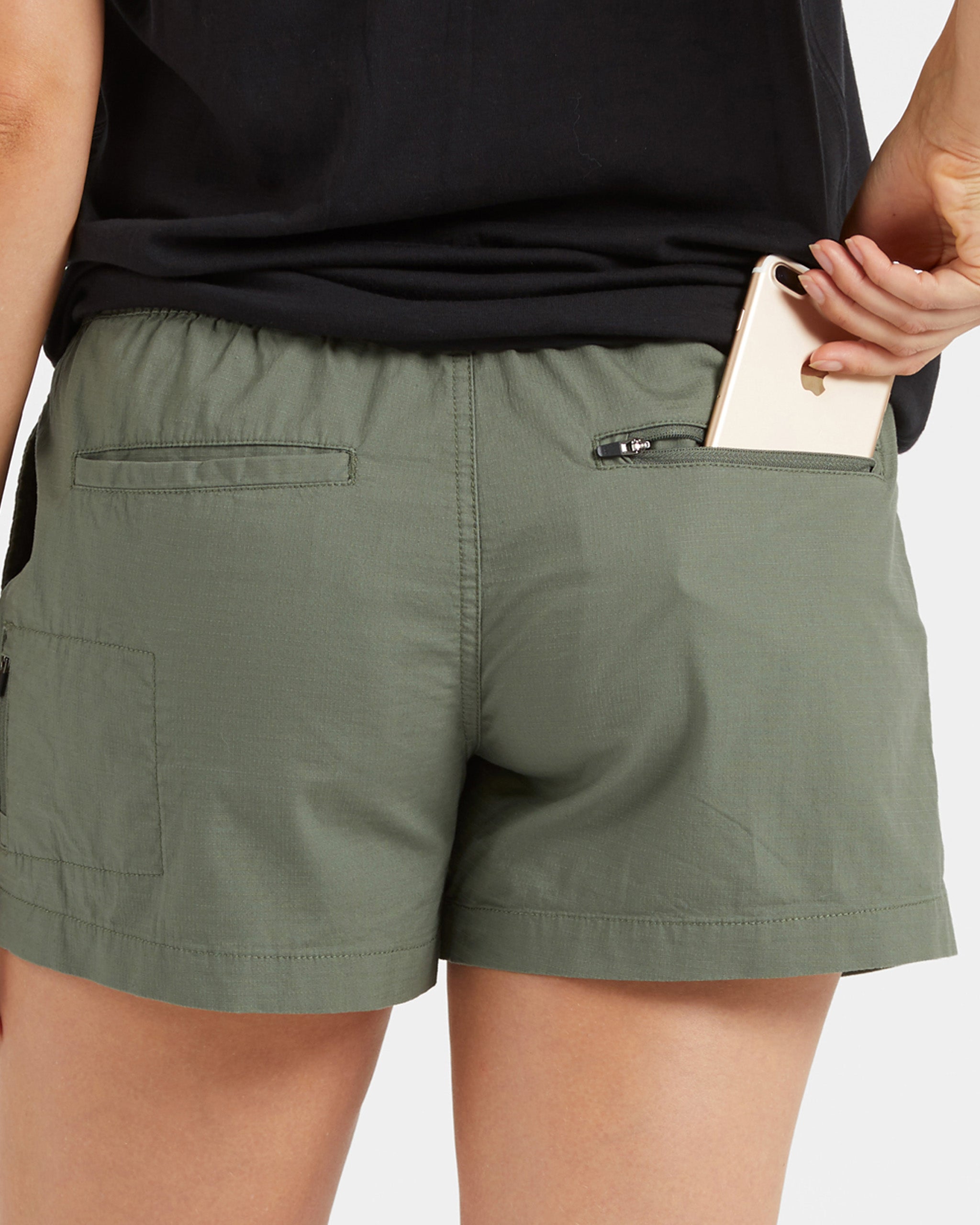 Womens Ripstop Short | Army