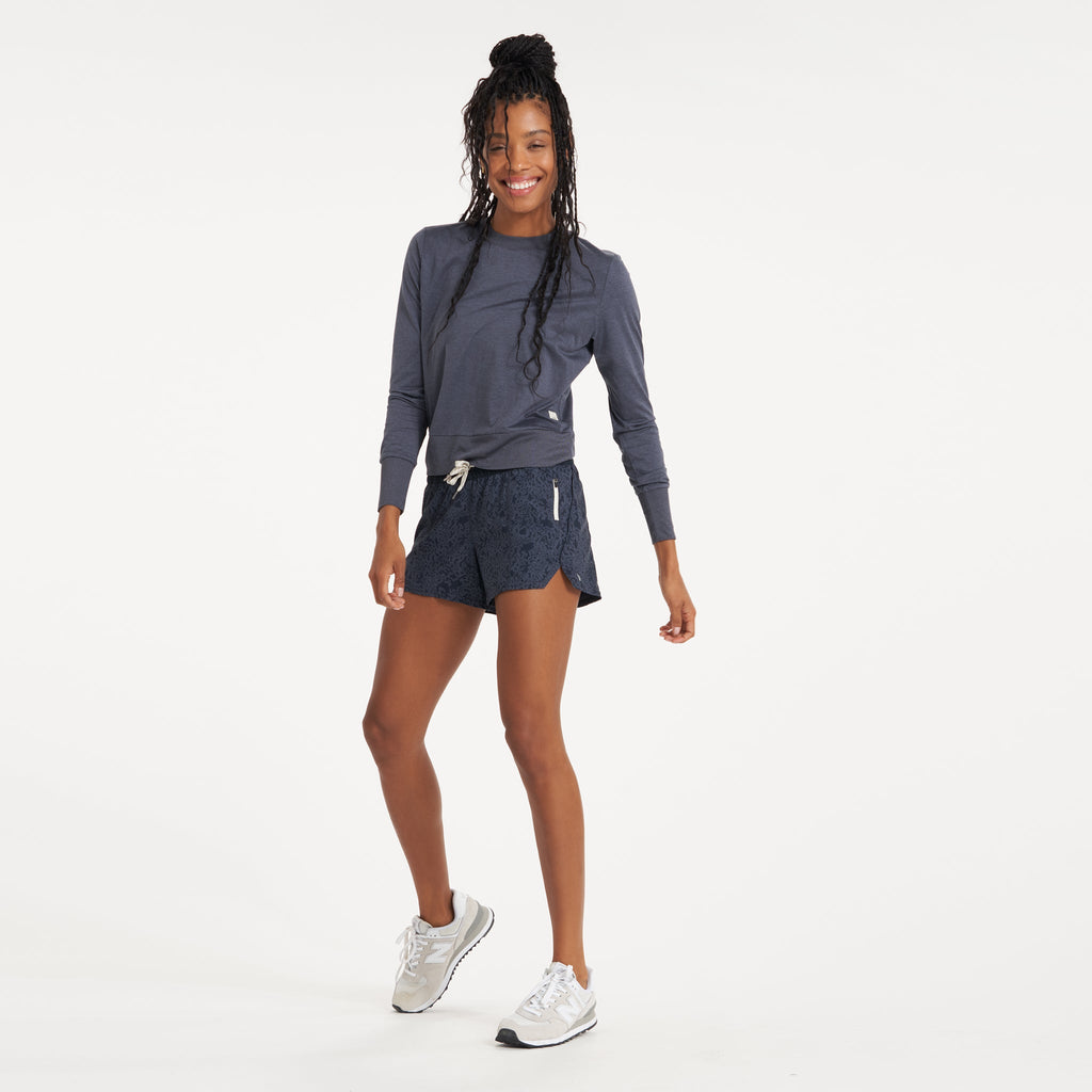 Clementine Short 4 | Azure Speckled Camo