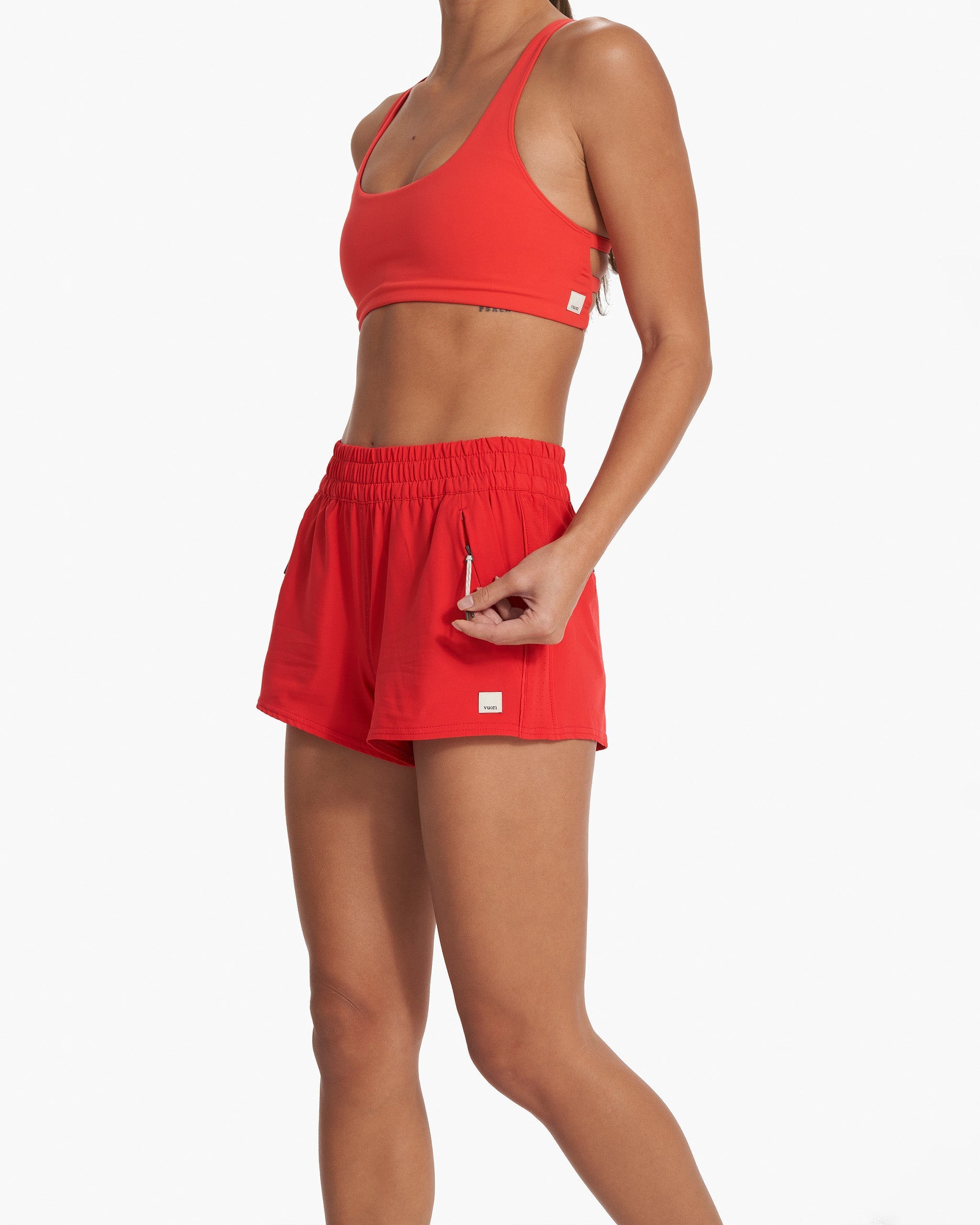 Dash Short | Vermillion