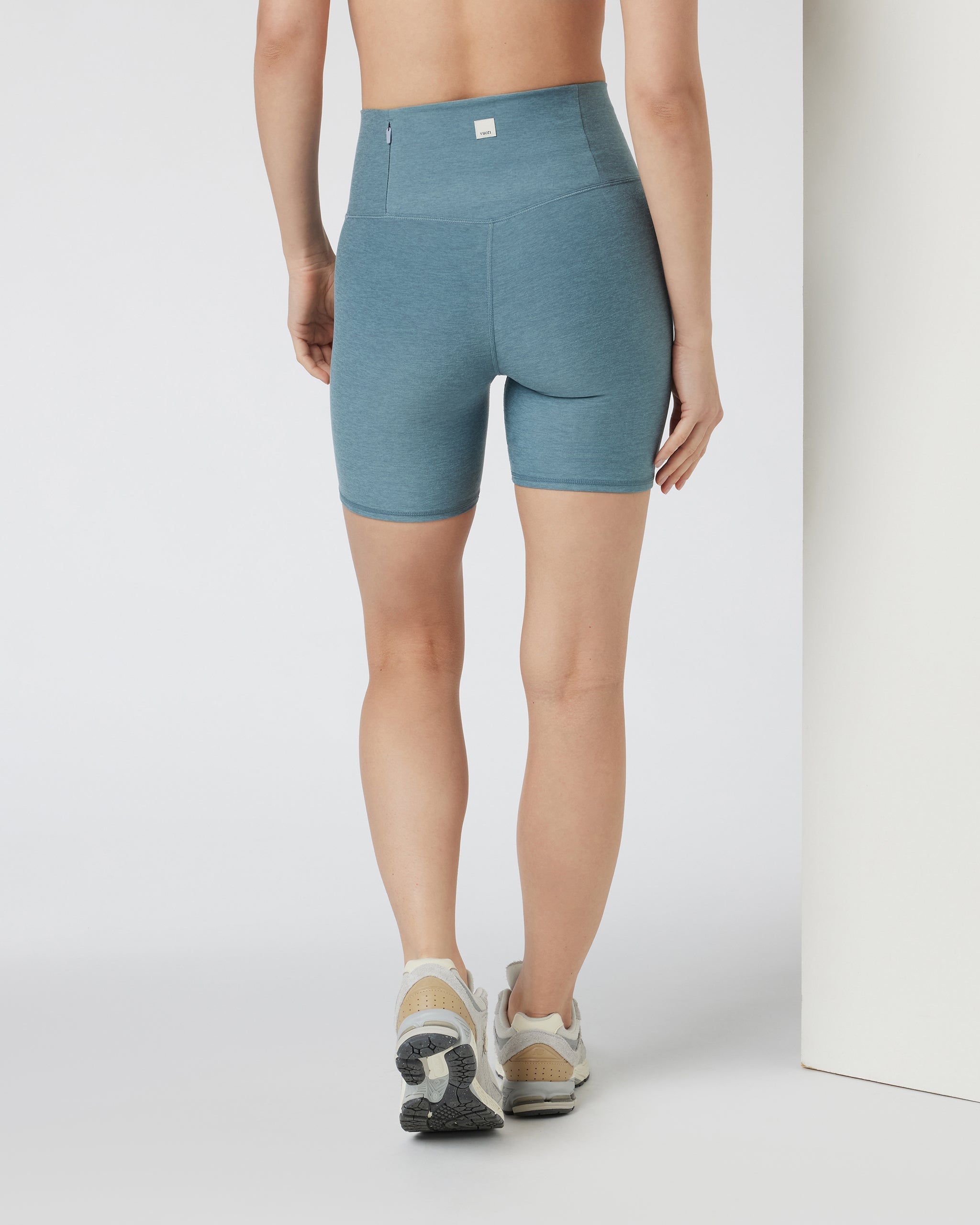 Clean Elevation Shorty 6" | Smoke Blue Heather