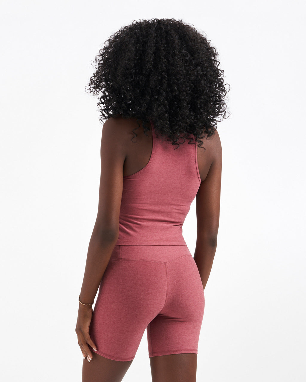 Elevation Plyo Tank | Desert Rose Heather