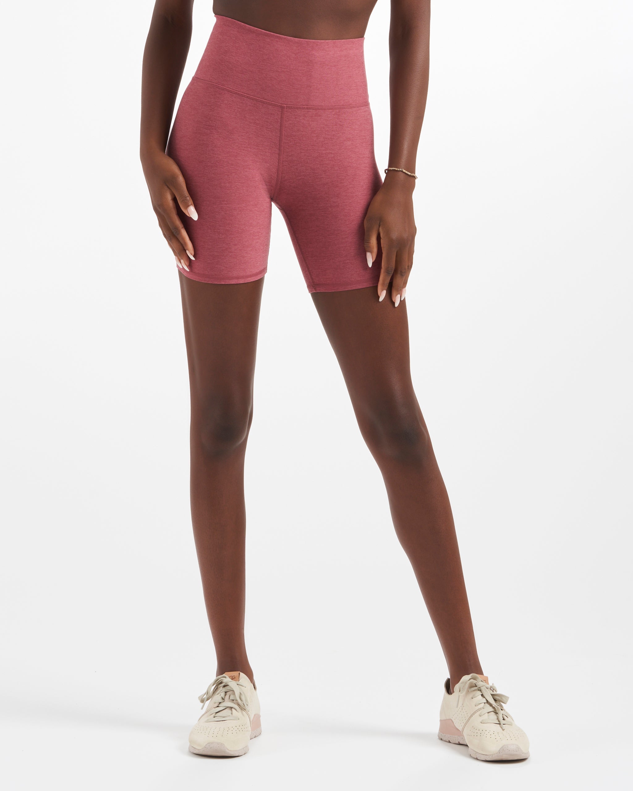 Clean Elevation Shorty 6" | Desert Rose Heather