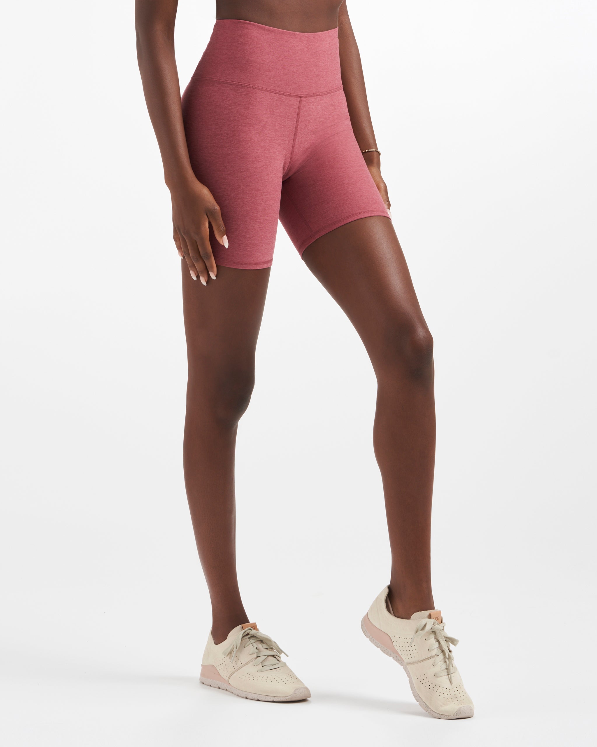 Clean Elevation Shorty 6" | Desert Rose Heather