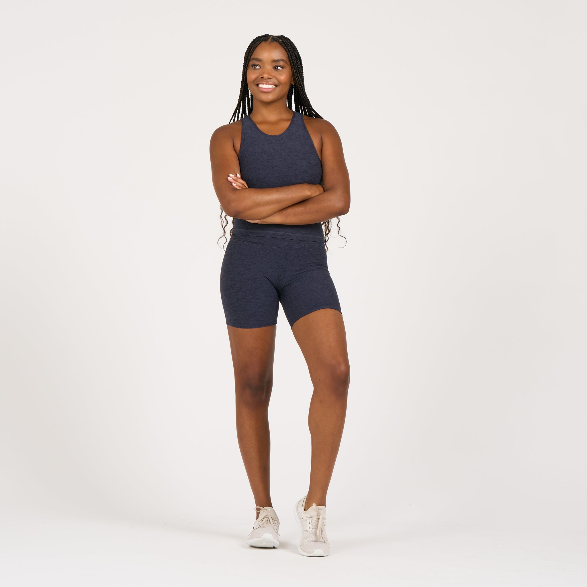 Clean Elevation Shorty 6" | Midnight Heather