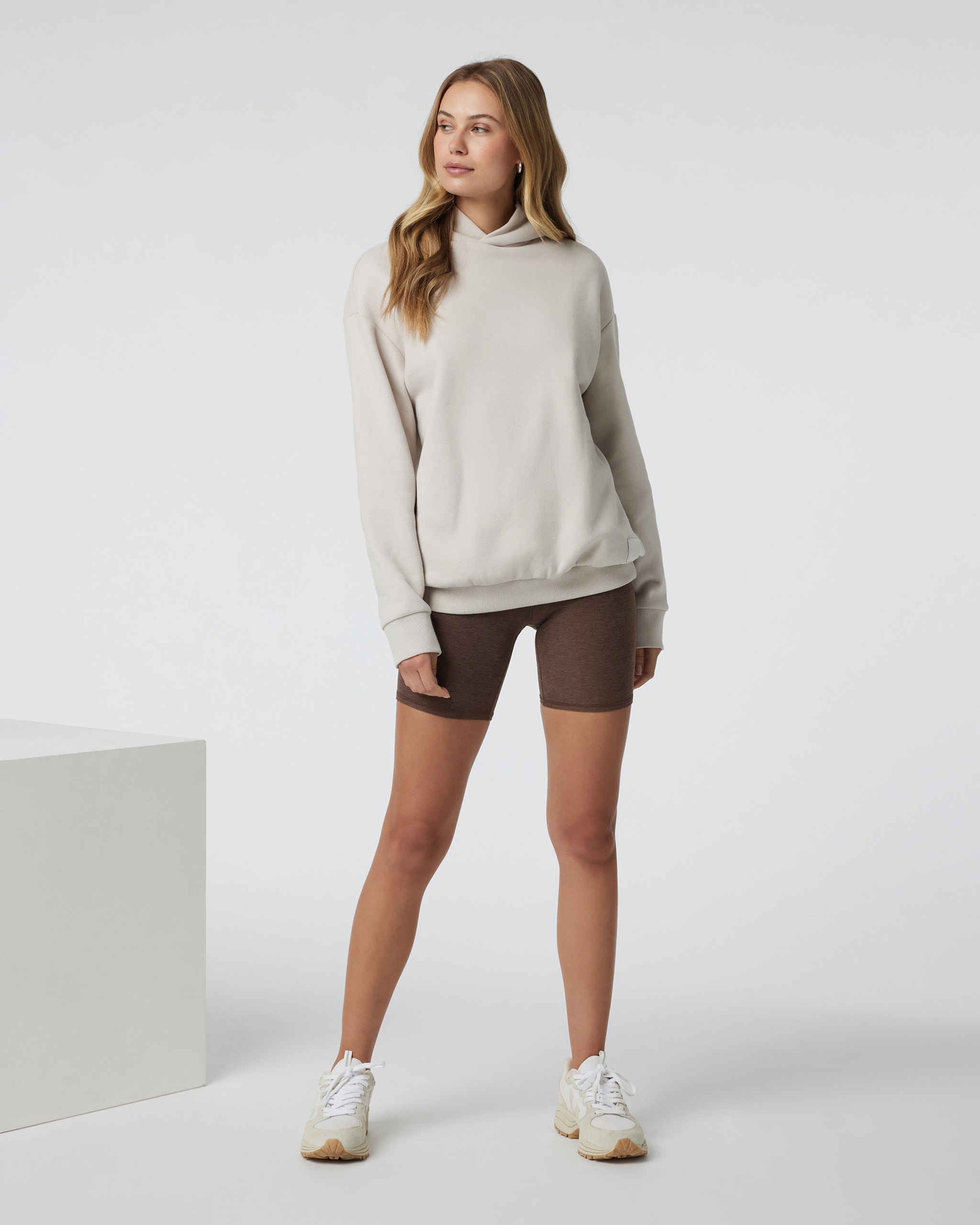 Clean Elevation Shorty 6" | Chocolate Milk Heather