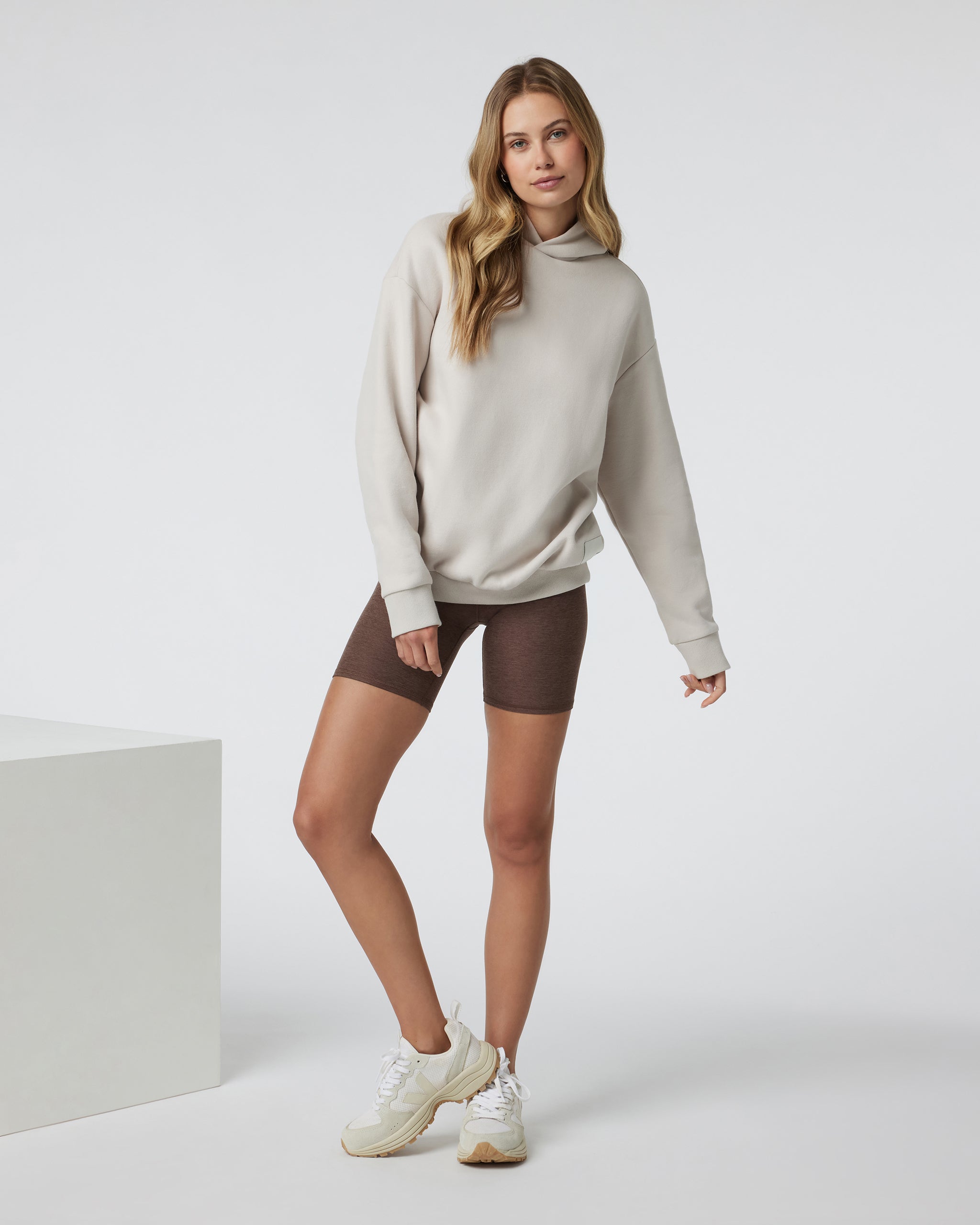 Clean Elevation Shorty 6" | Chocolate Milk Heather