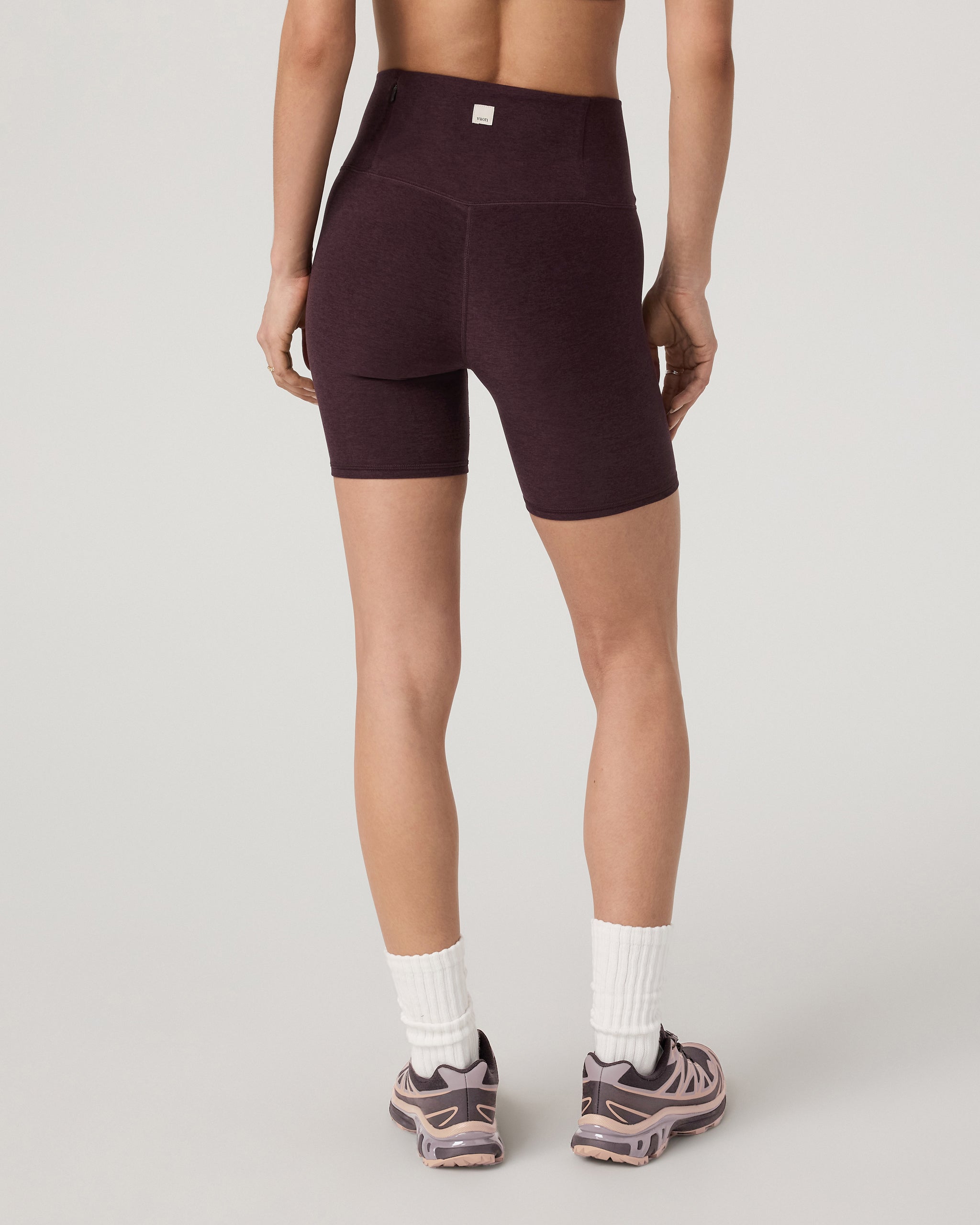 Clean Elevation Shorty 6" | Raisin Heather