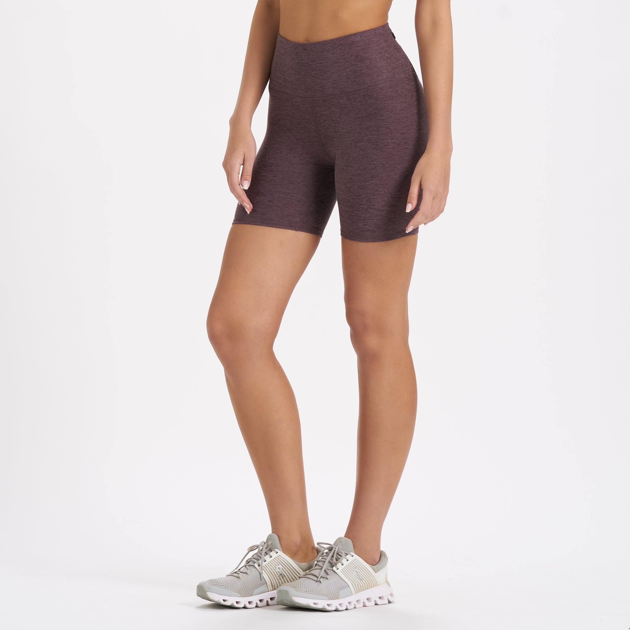 Clean Elevation Shorty 6" | Smoked Plum Heather