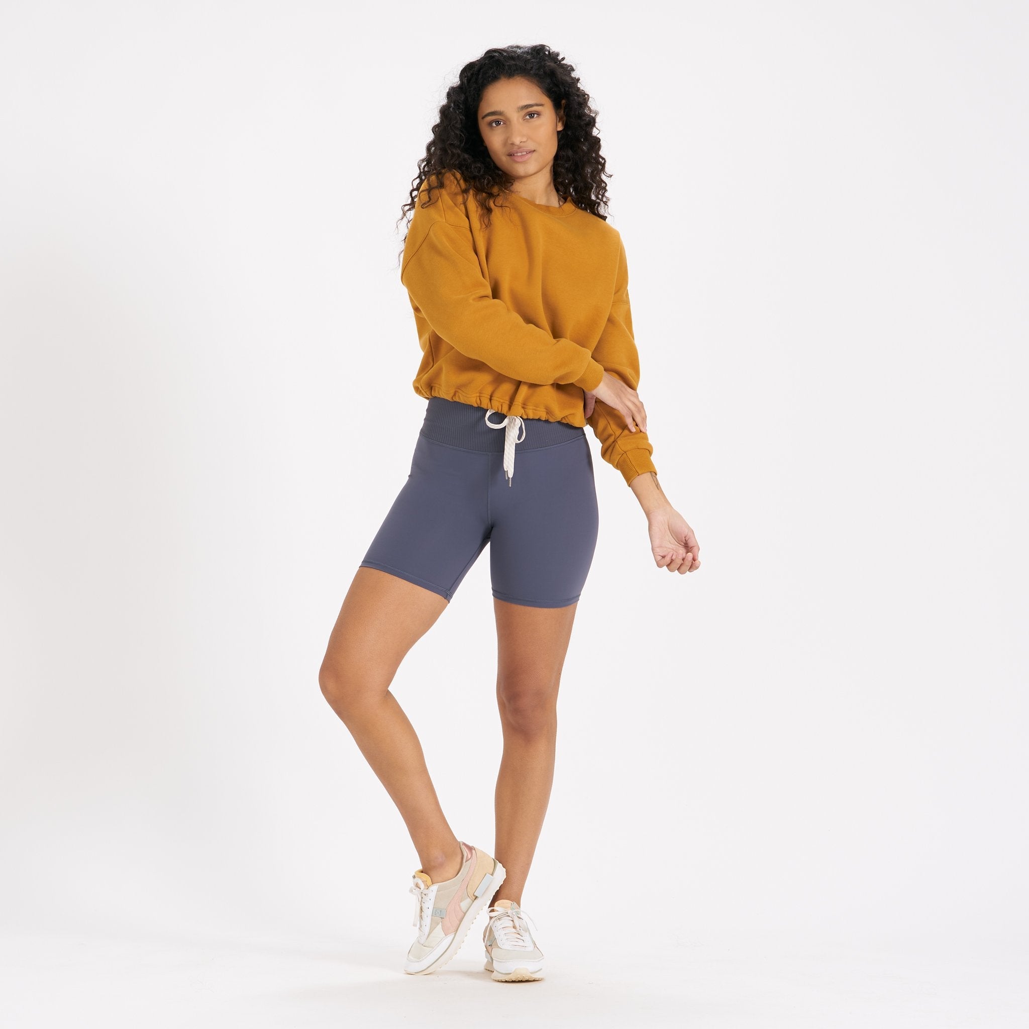 Rib Studio Short | Azure