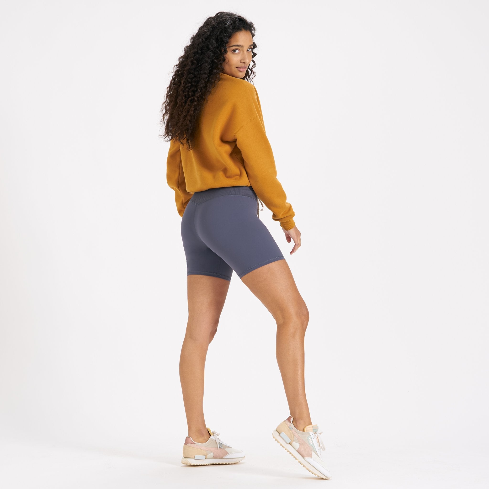 Rib Studio Short | Azure