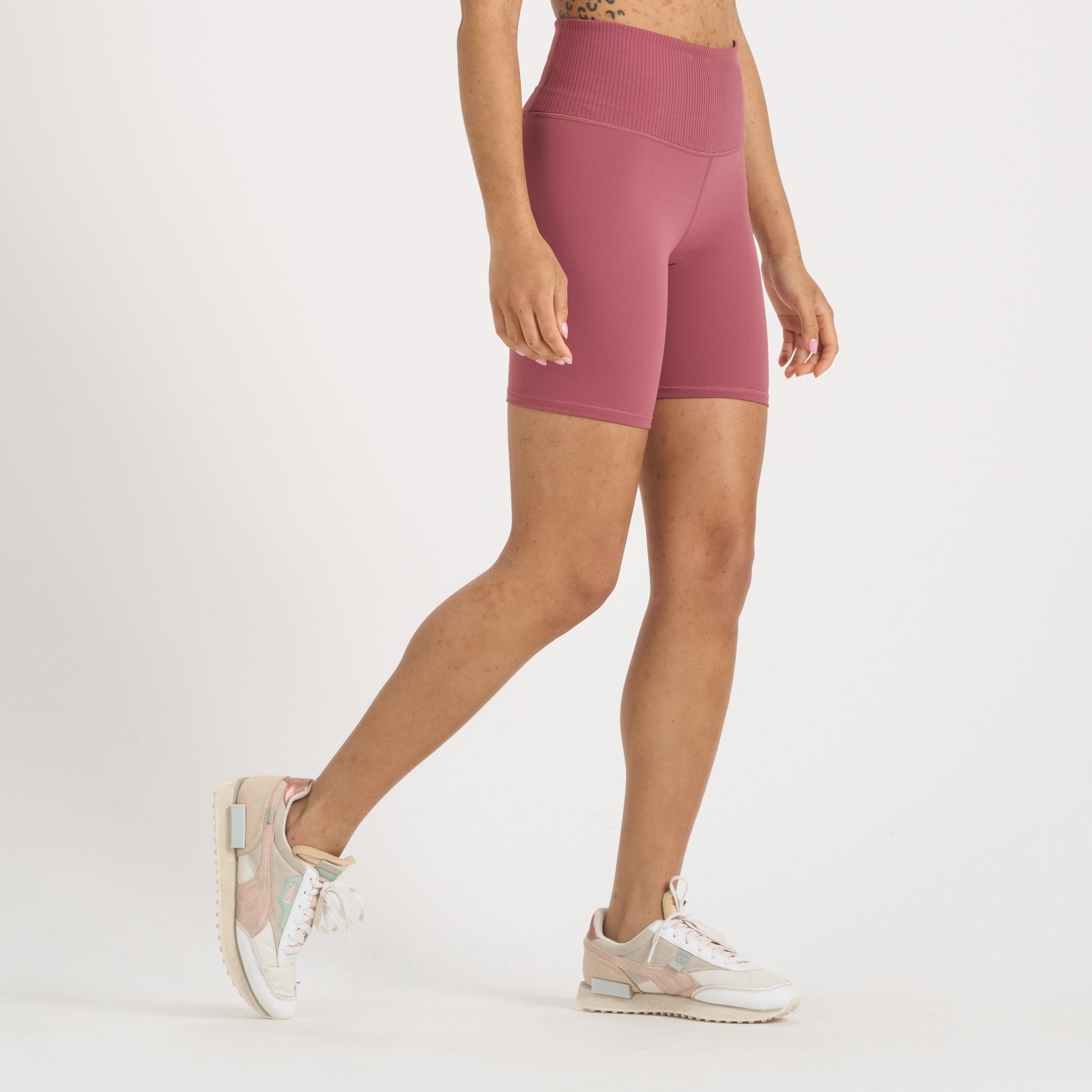 Rib Studio Short | Desert Rose