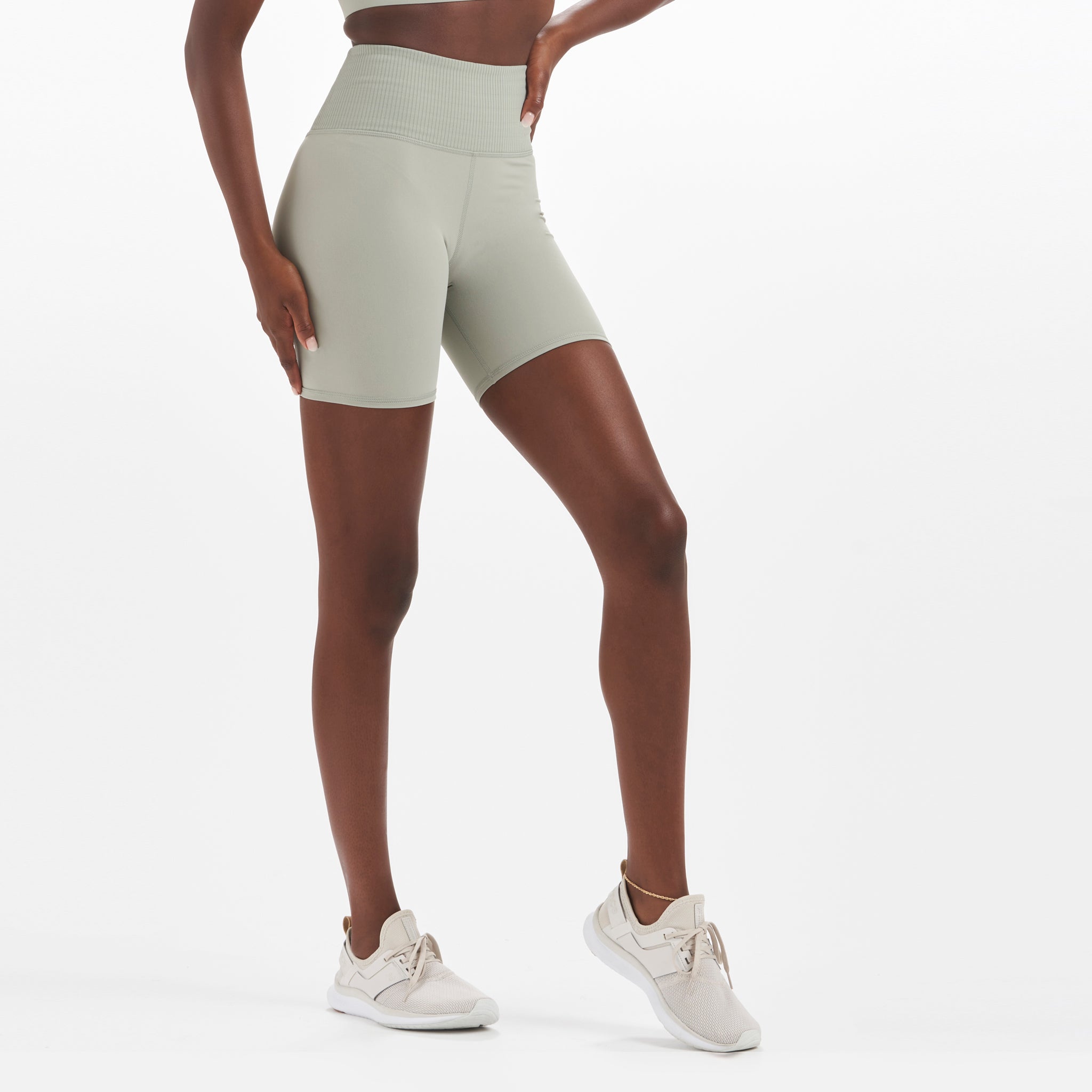Rib Studio Short | Eucalyptus