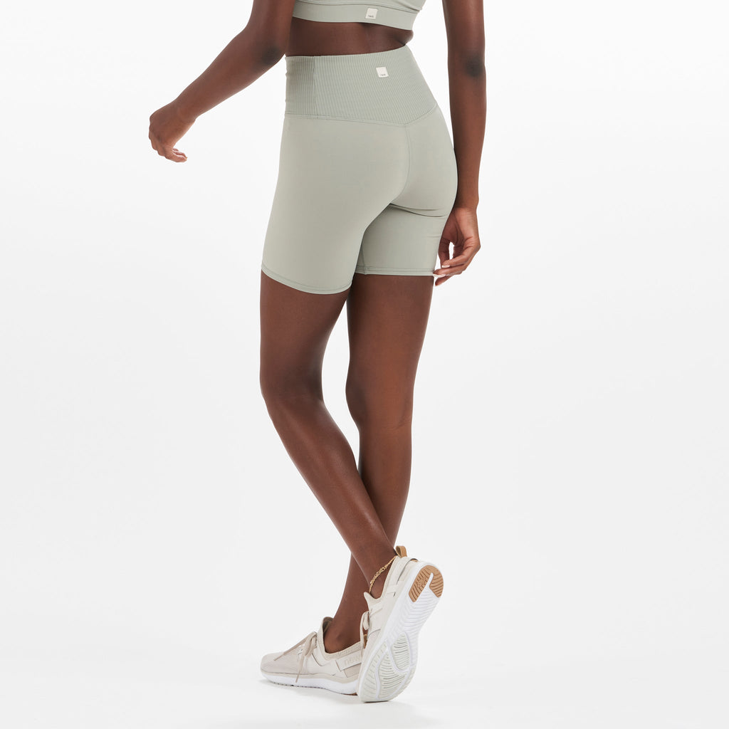 Rib Studio Short | Eucalyptus