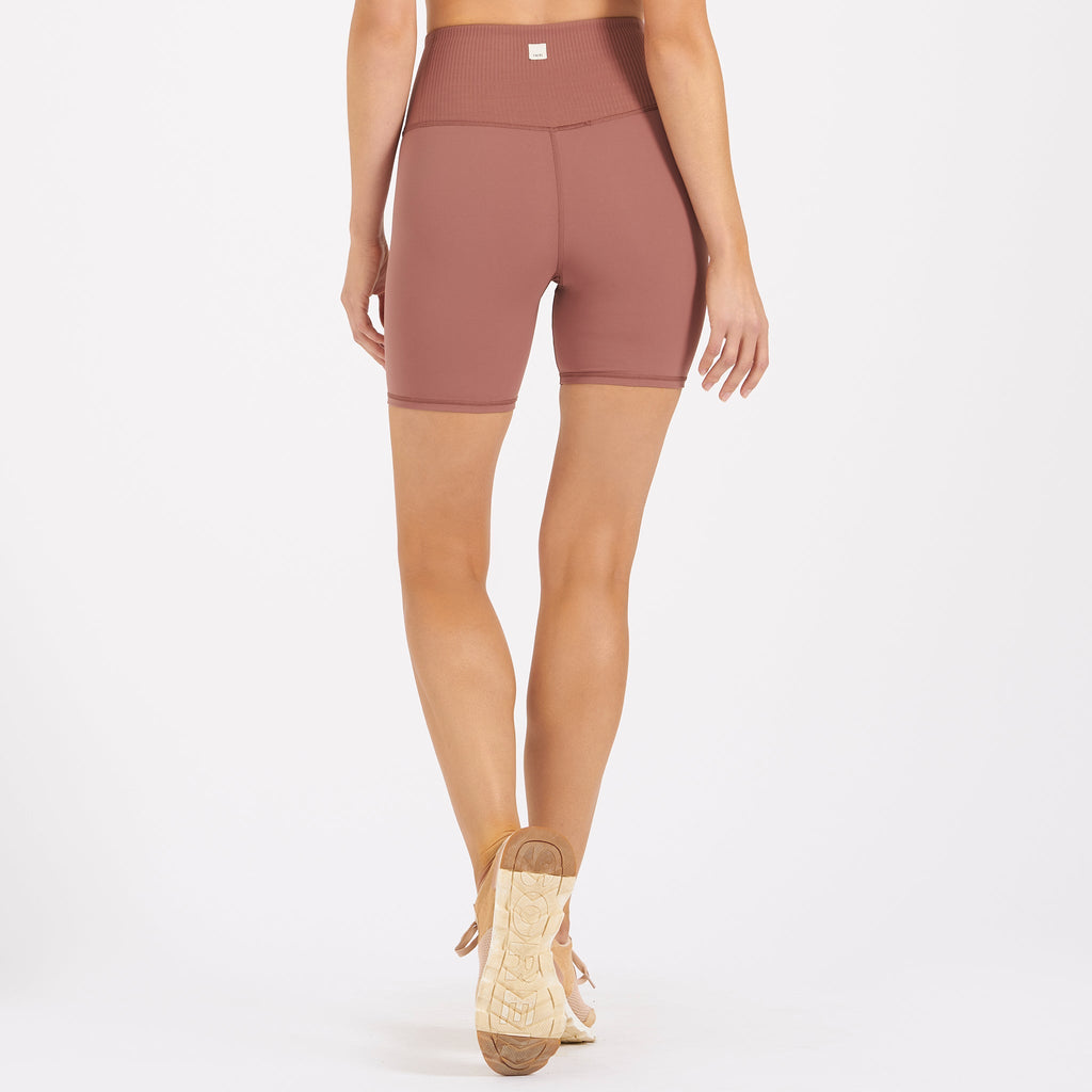 Rib Studio Short | Terracotta
