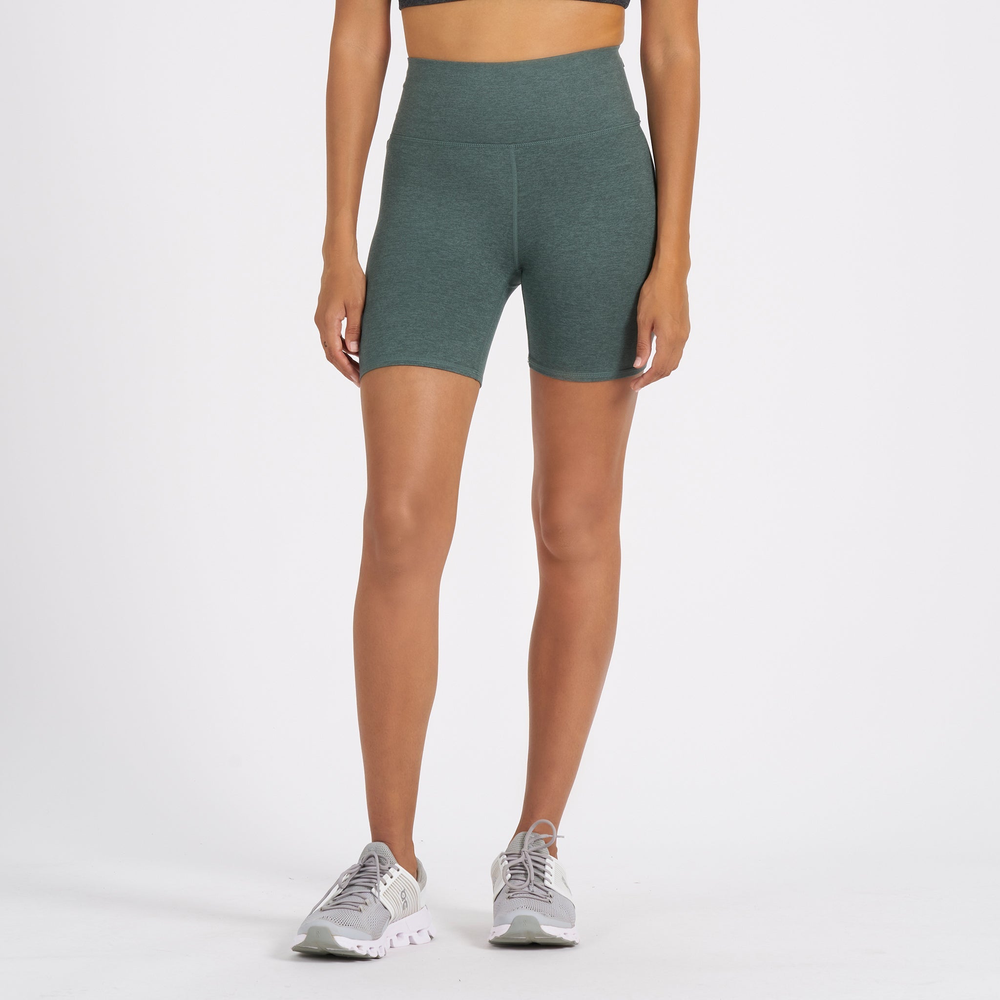 Clean Elevation Shorty 6" | Kelp Heather