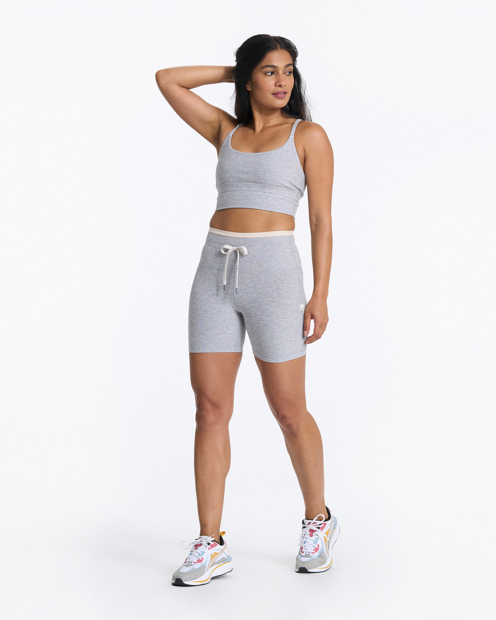 Vibe Elevation Short | Light Heather Grey