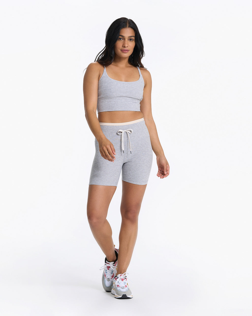 Vibe Elevation Short | Light Heather Grey