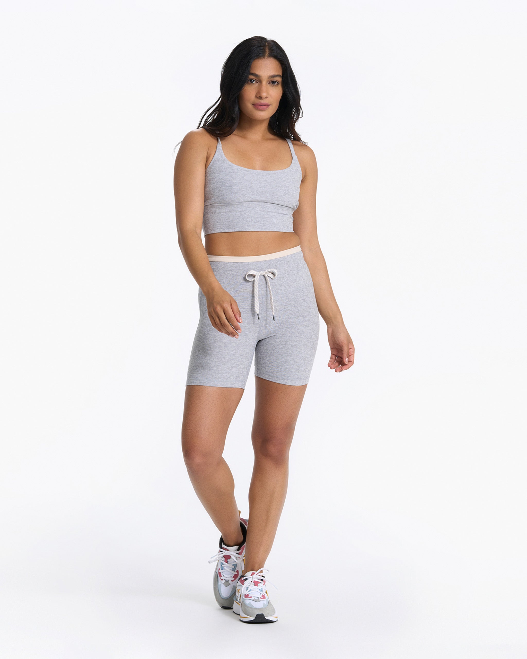 Vibe Elevation Short | Light Heather Grey