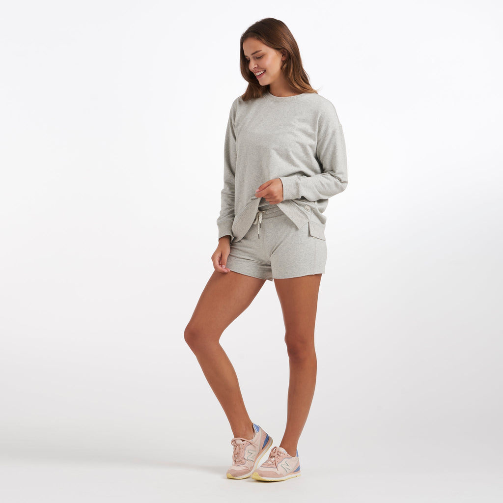 Laguna Short | Light Heather Grey