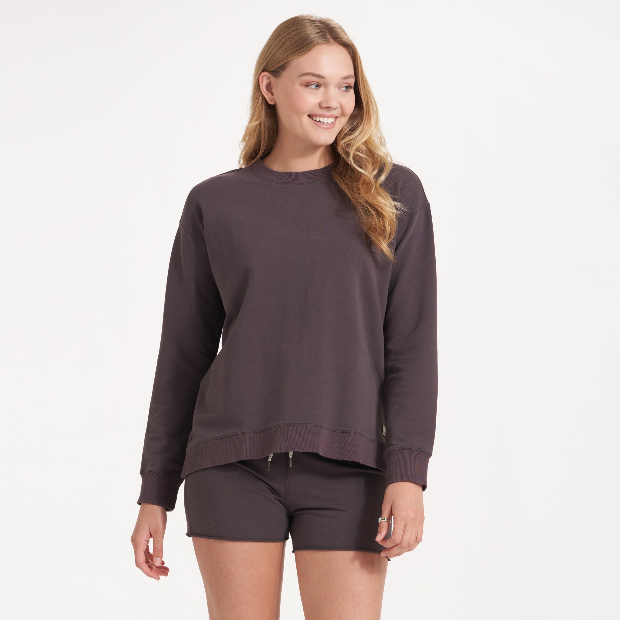 Laguna Oversized Crew | Quartz
