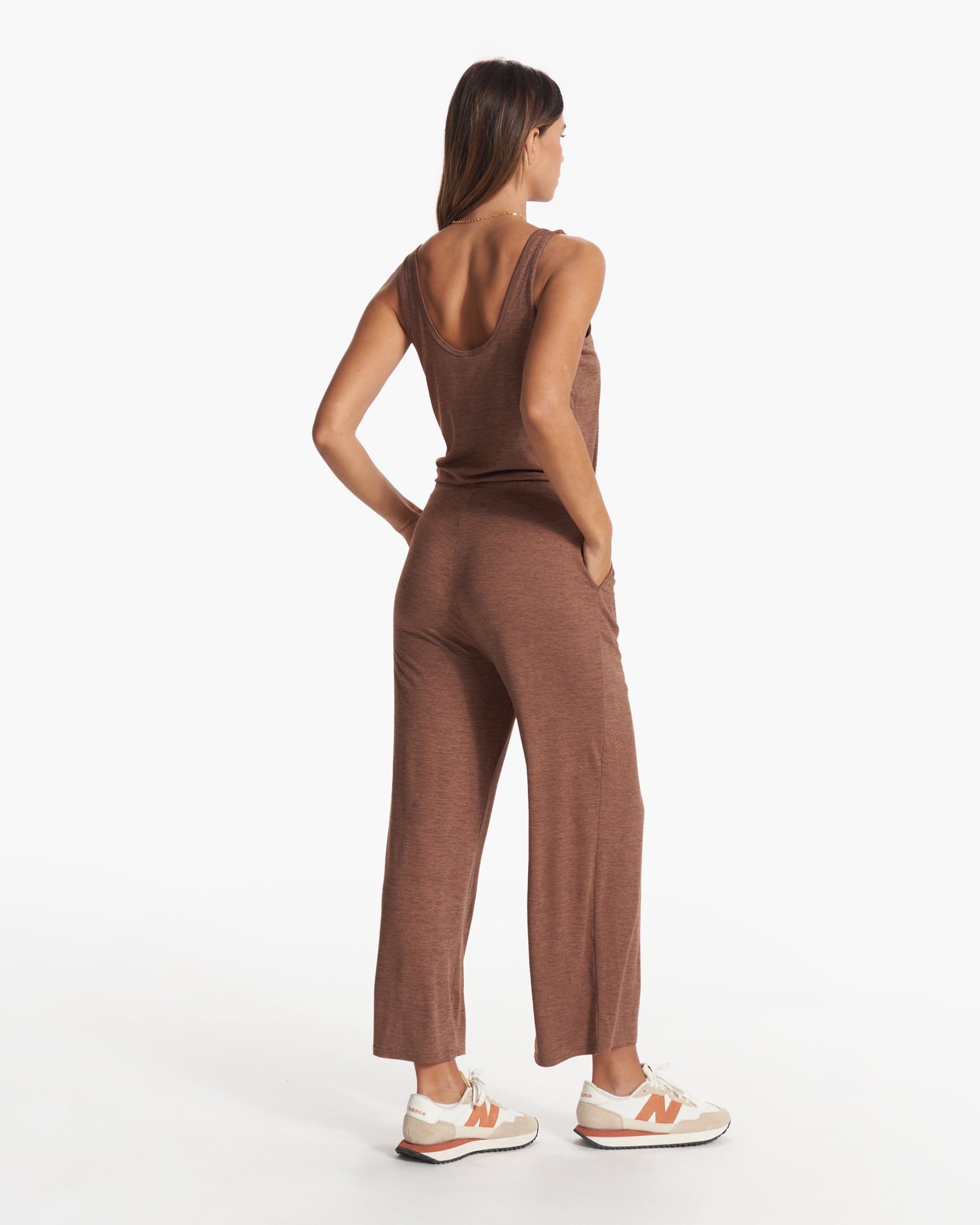 Falls Jumpsuit | Almond Heather