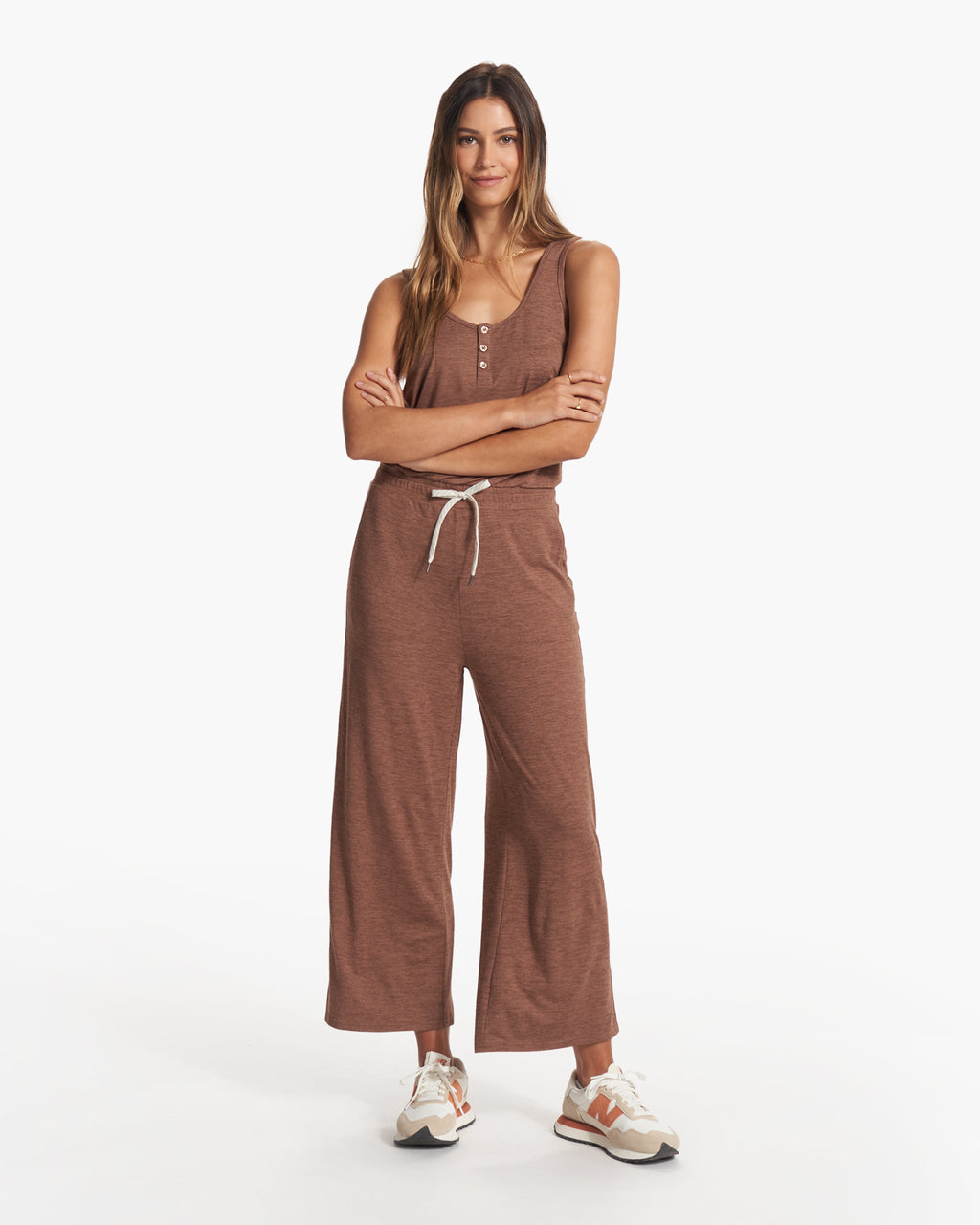 Falls Jumpsuit | Almond Heather