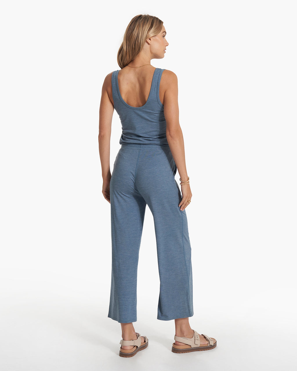 Falls Jumpsuit | Light Azure Heather