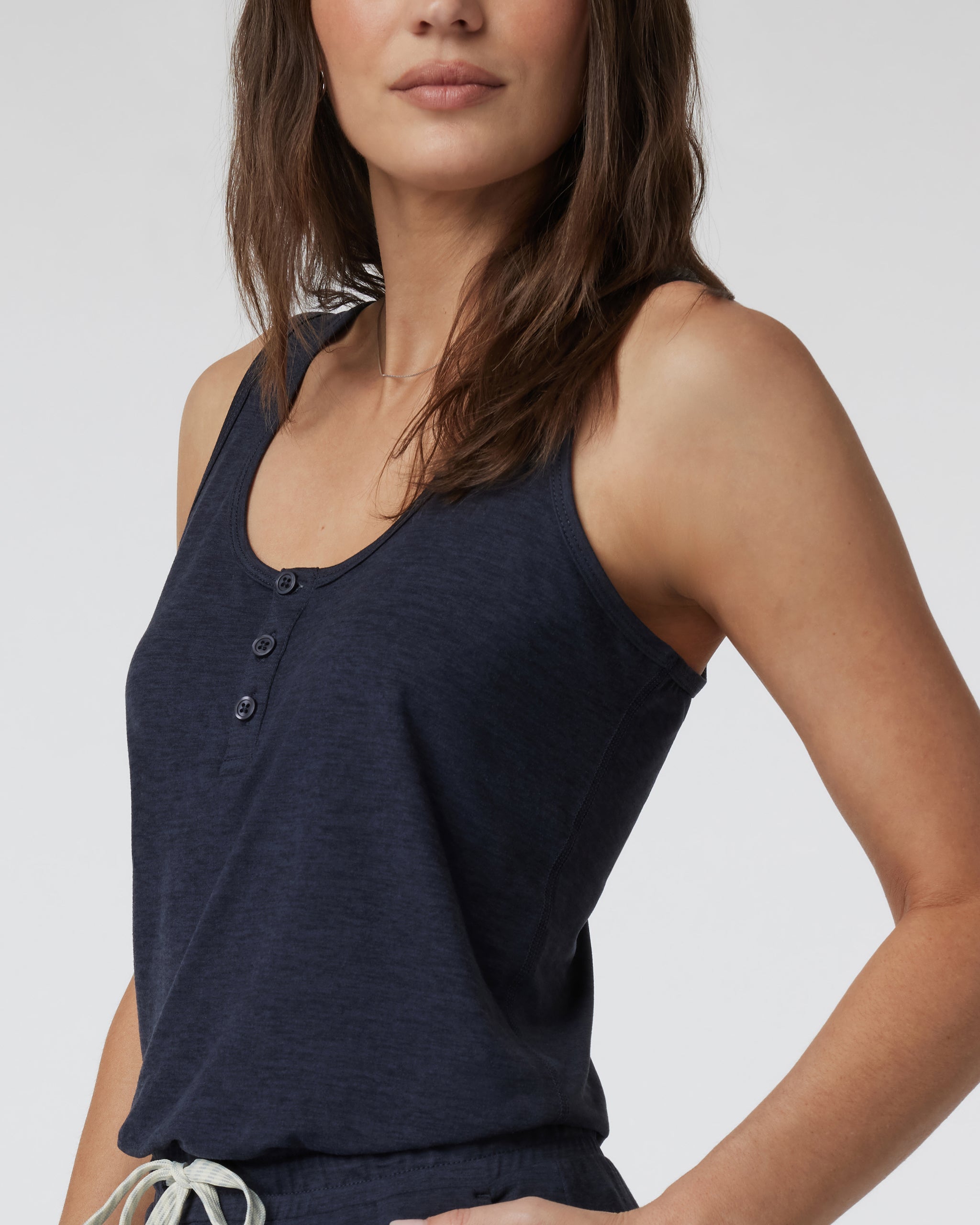 Falls Jumpsuit | Midnight Heather