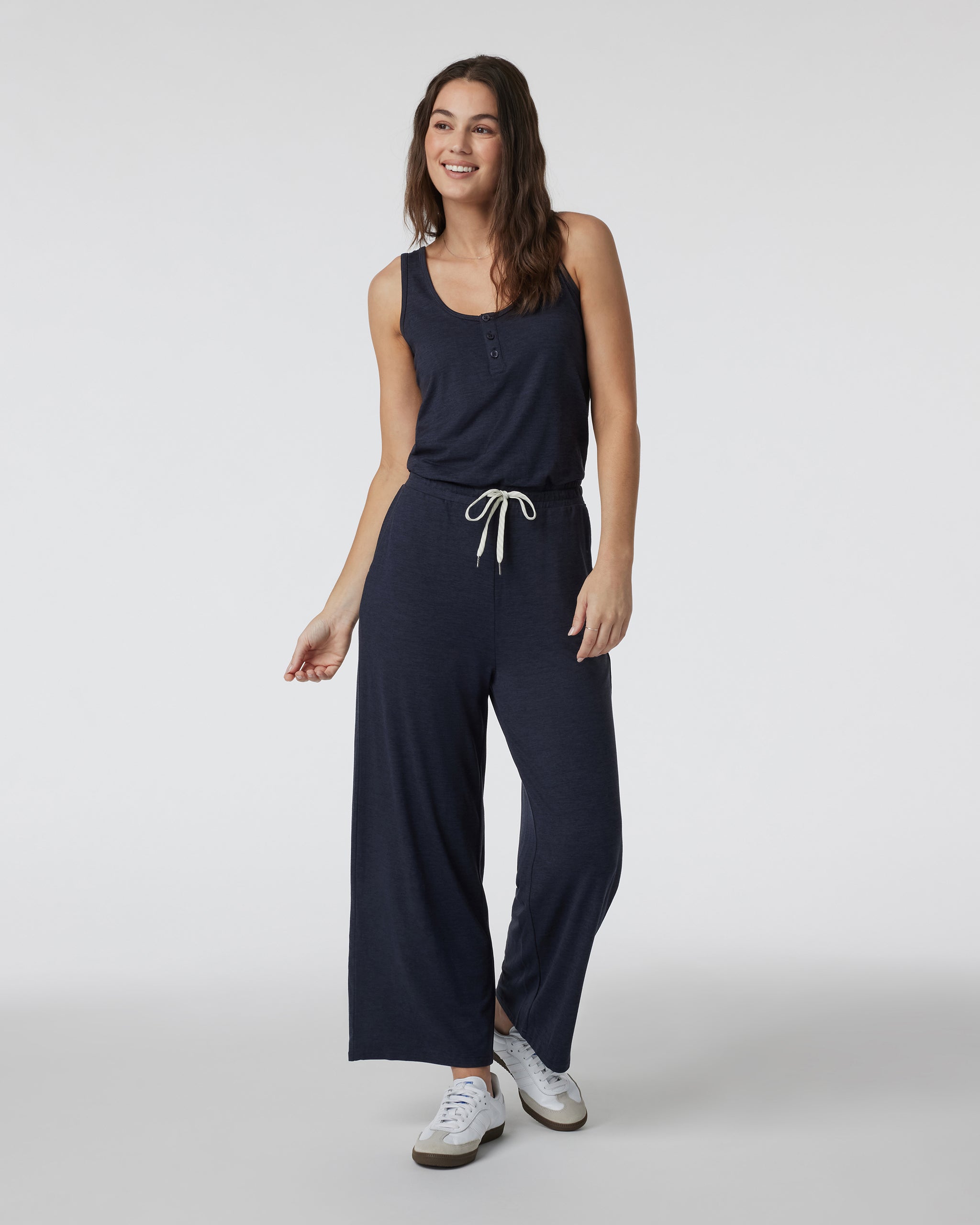 Falls Jumpsuit | Midnight Heather