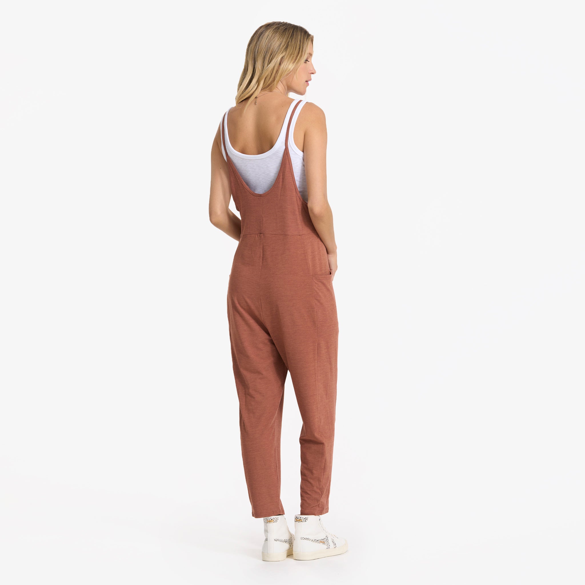 Breezy Jumpsuit | Copper Heather