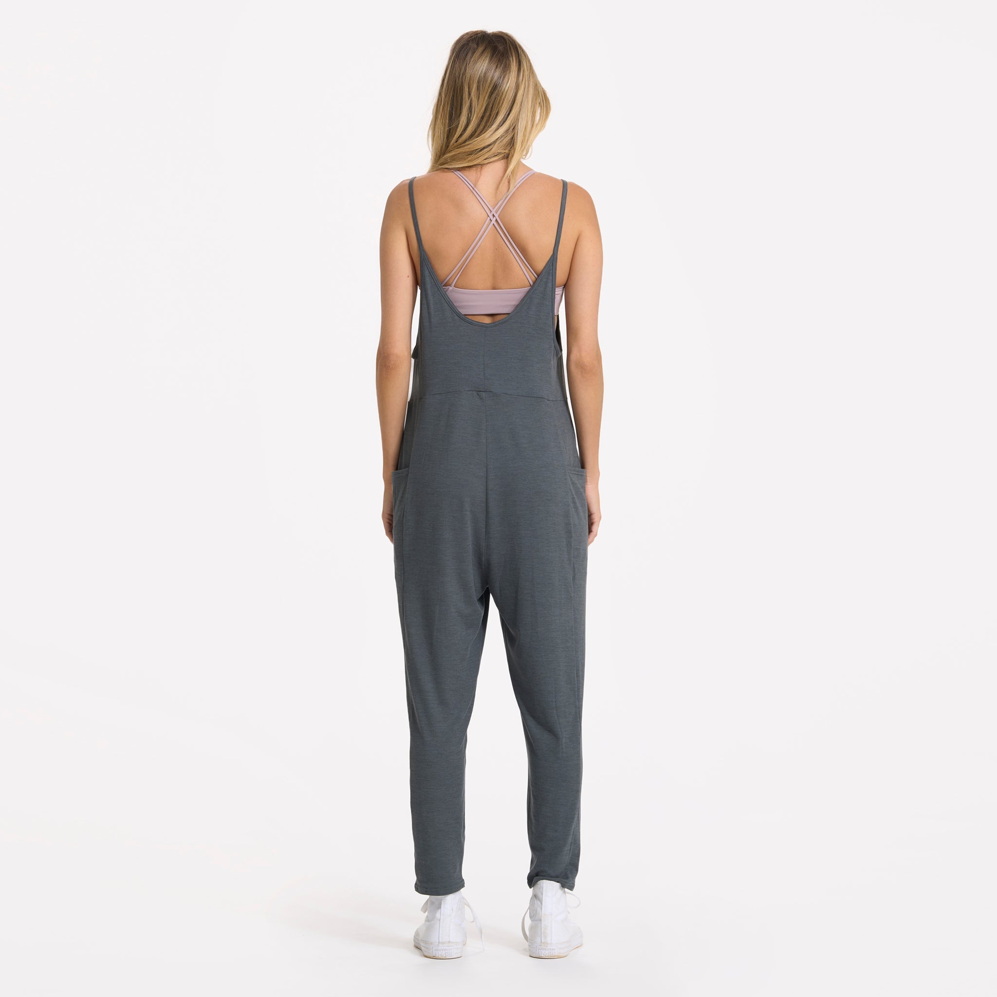 Breezy Jumpsuit | Shale Heather