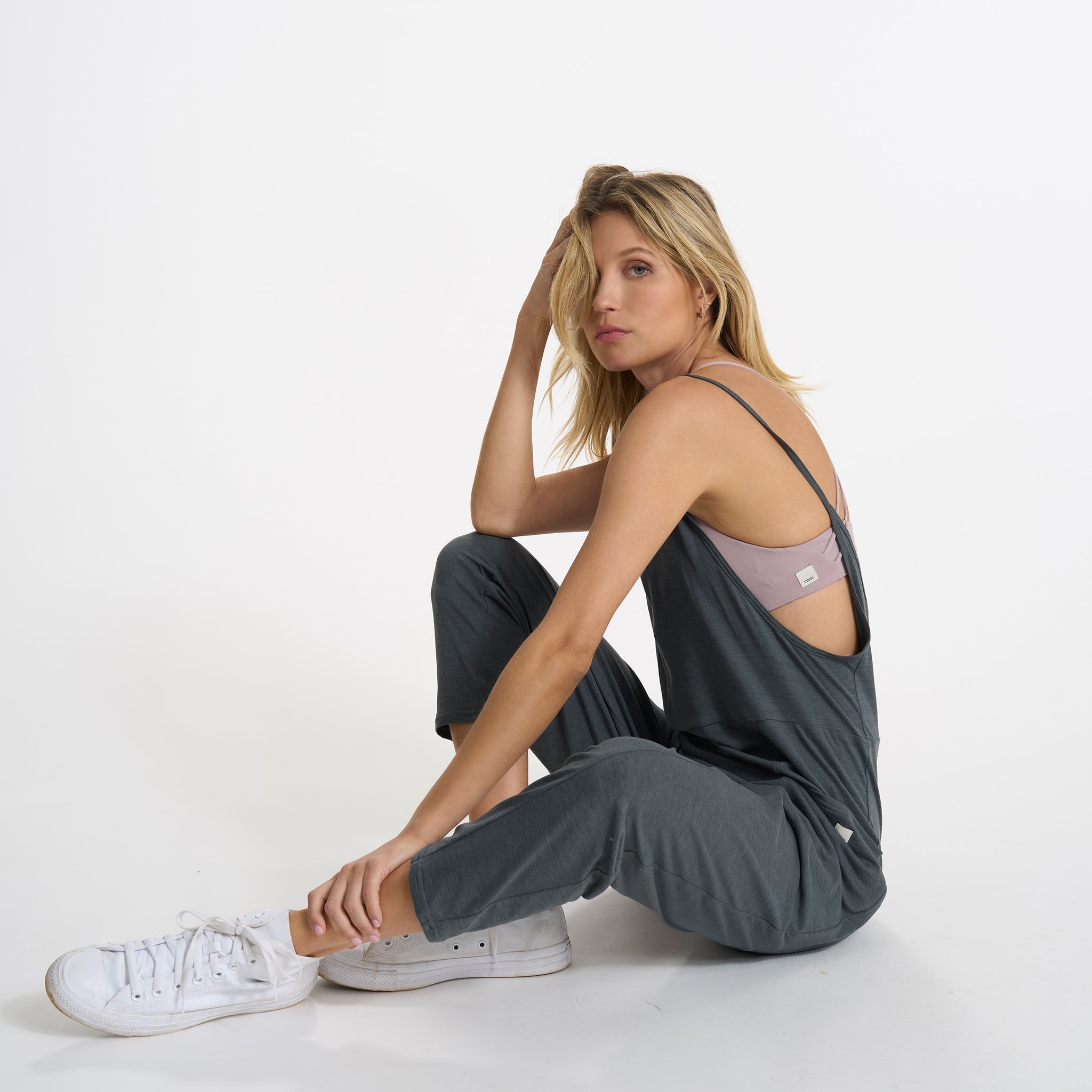 Breezy Jumpsuit | Shale Heather