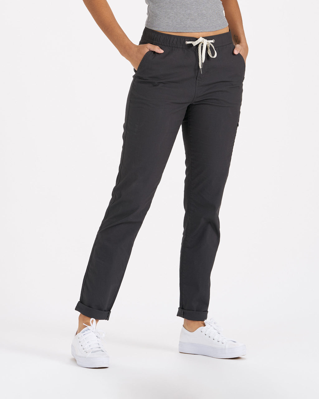 Womens Ripstop Pant - Long | Charcoal