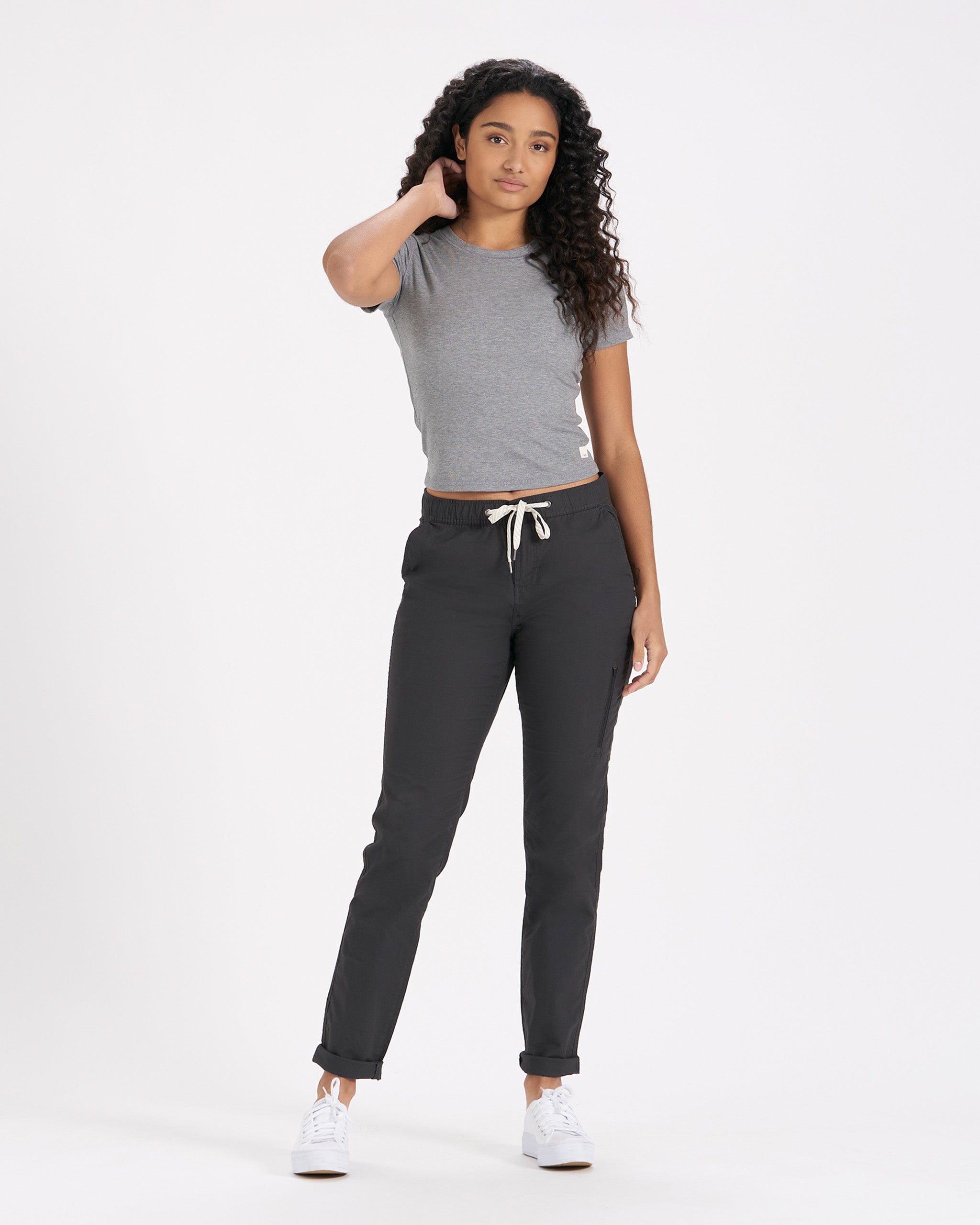 Womens Ripstop Pant - Long | Charcoal