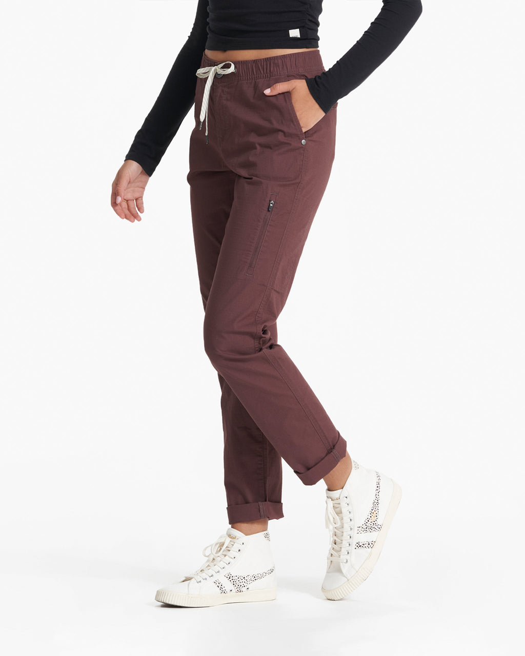Womens Ripstop Pant - Long | Chestnut