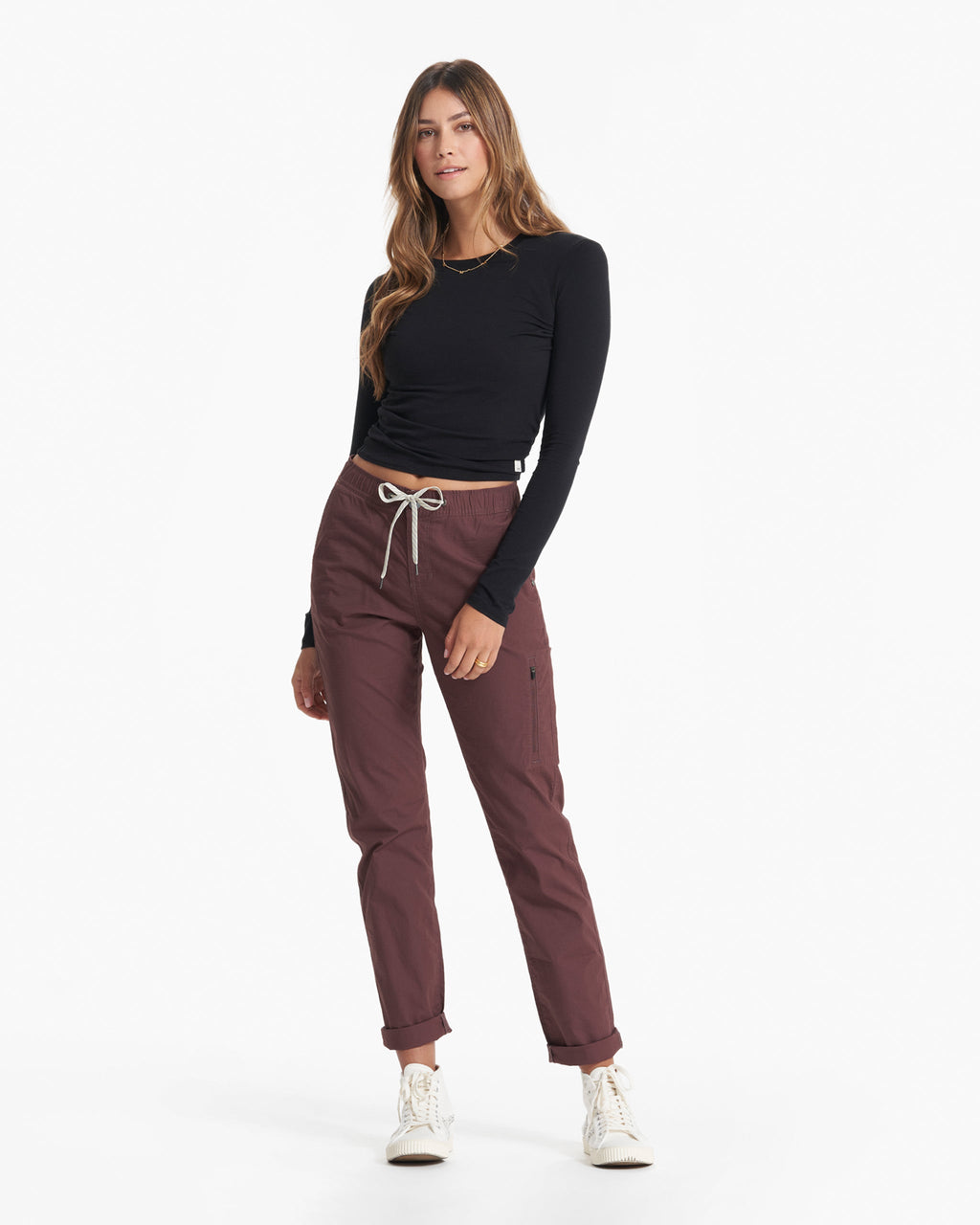 Womens Ripstop Pant - Long | Chestnut