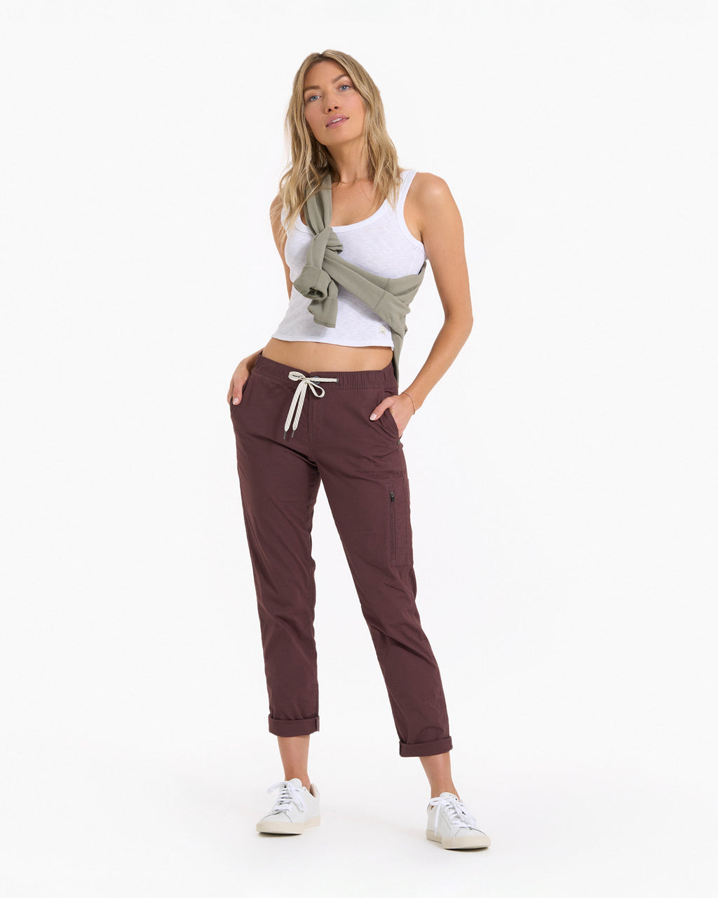 Womens Ripstop Pant | Chestnut
