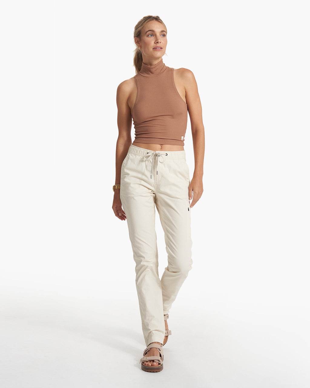 Womens Ripstop Pant-Long | Natural