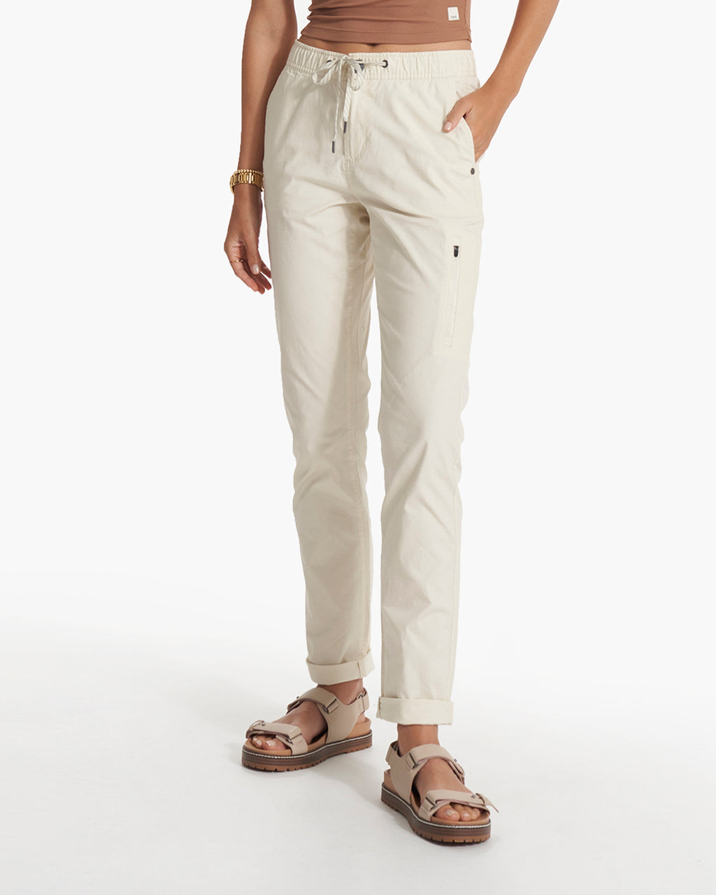 Womens Ripstop Pant-Long | Natural