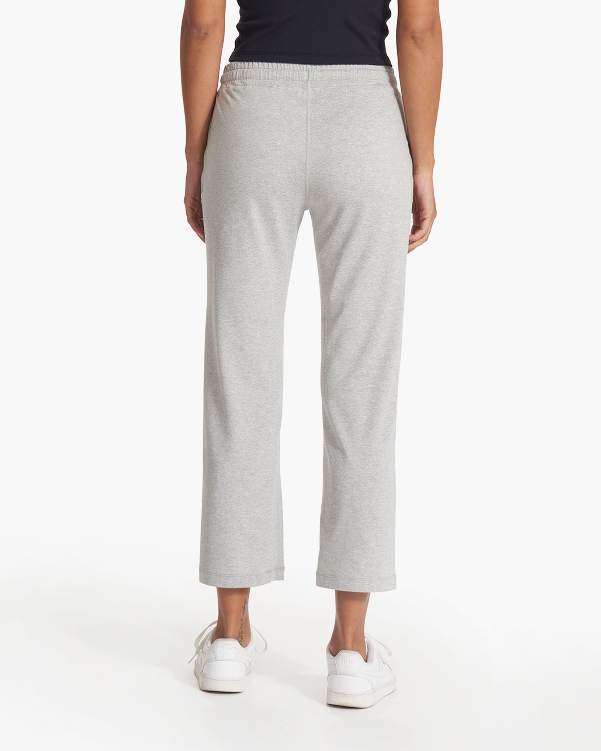 Halo Straight Leg | Pale Grey Heather