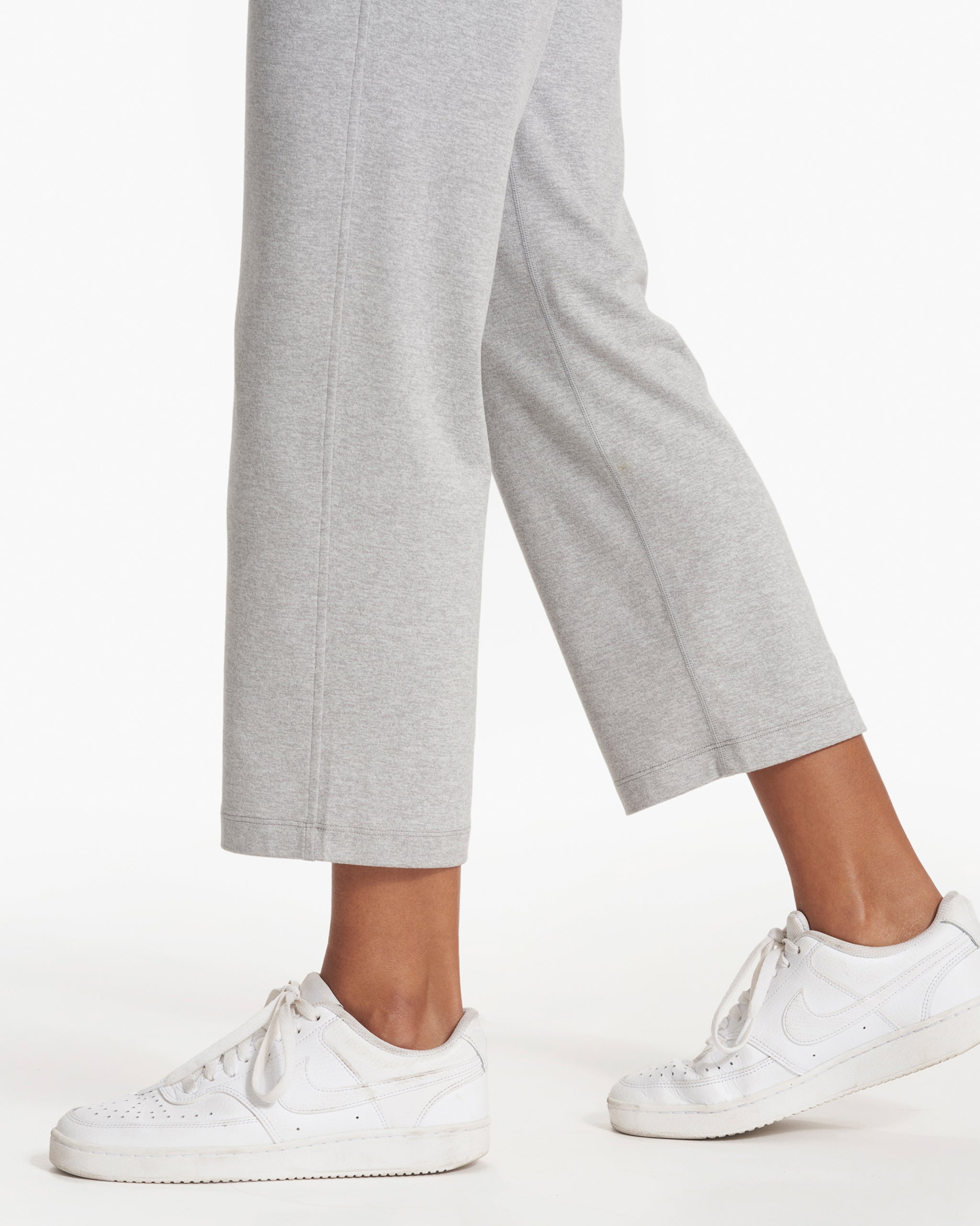 Halo Straight Leg | Pale Grey Heather