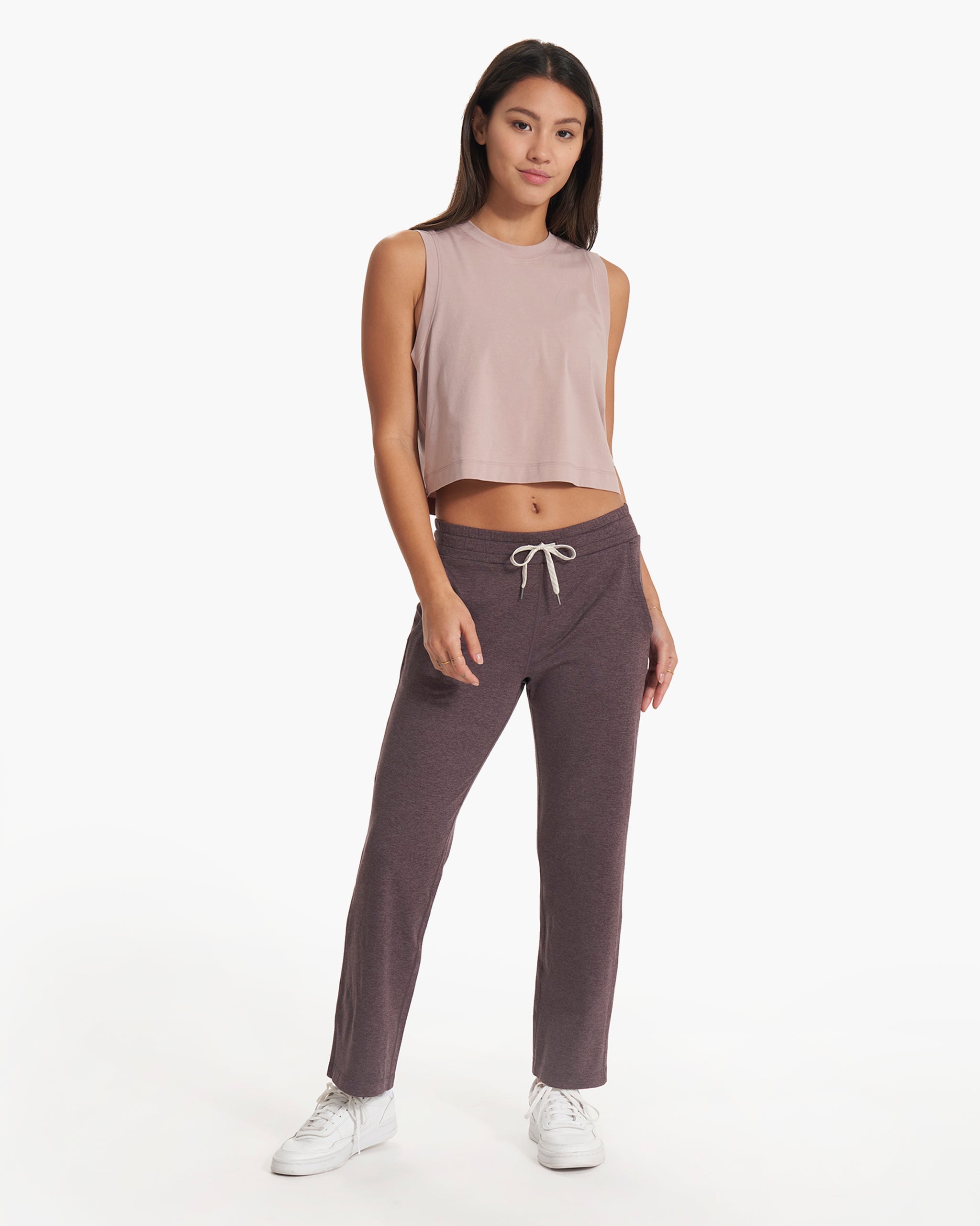 Halo Straight Leg | Smoked Plum Heather