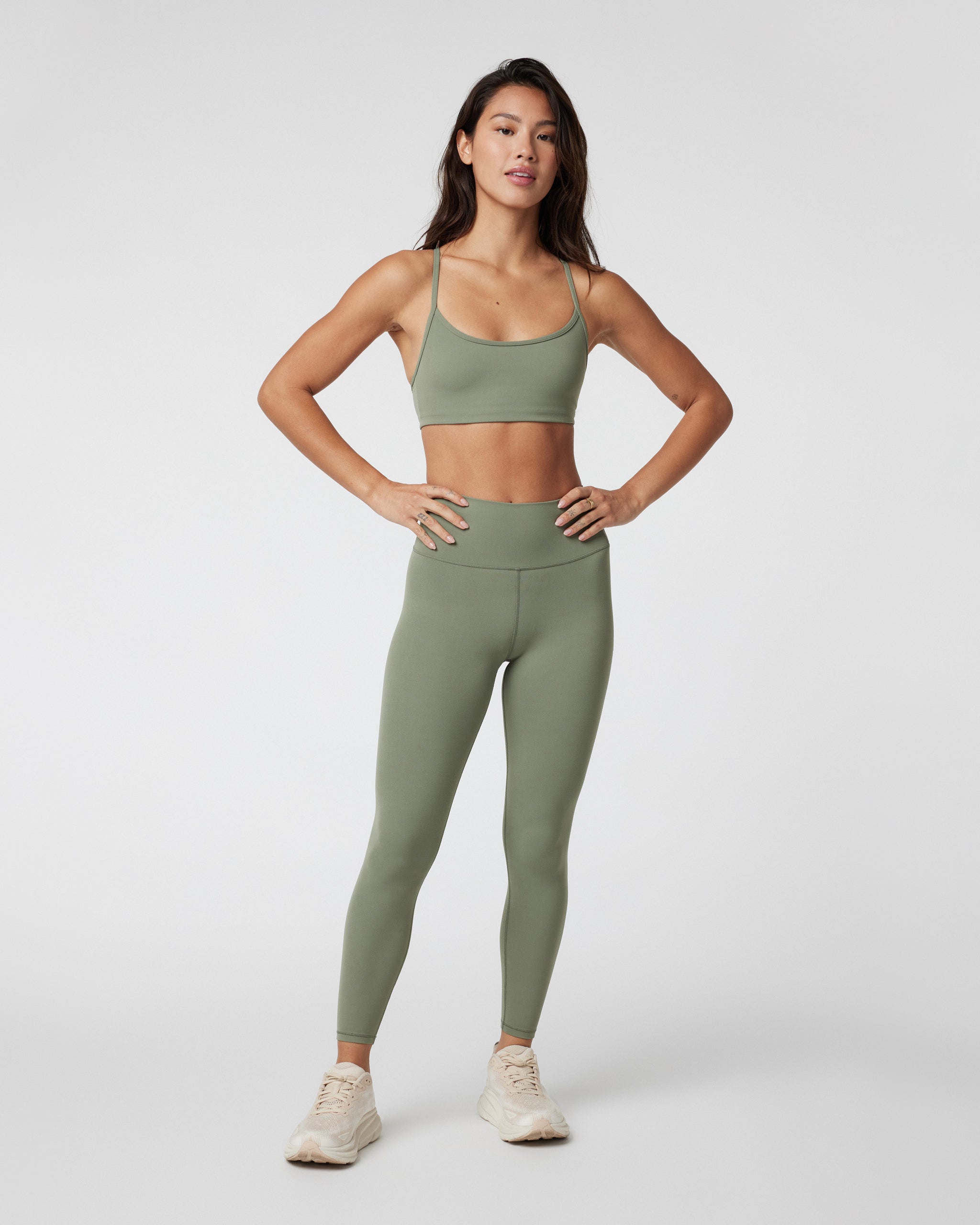 Vuori AllTheFeels™ Legging - Short | Pistachio