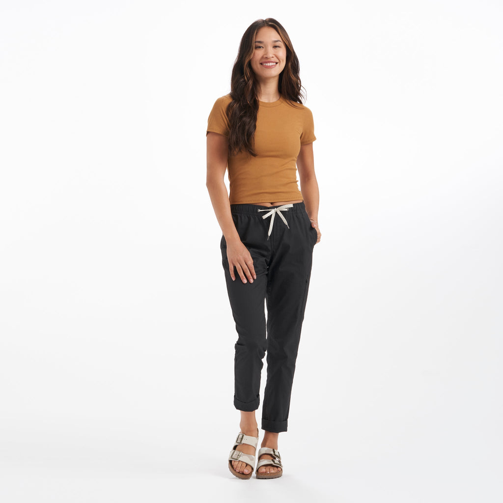 Pose Fitted Tee | Dark Golden Heather