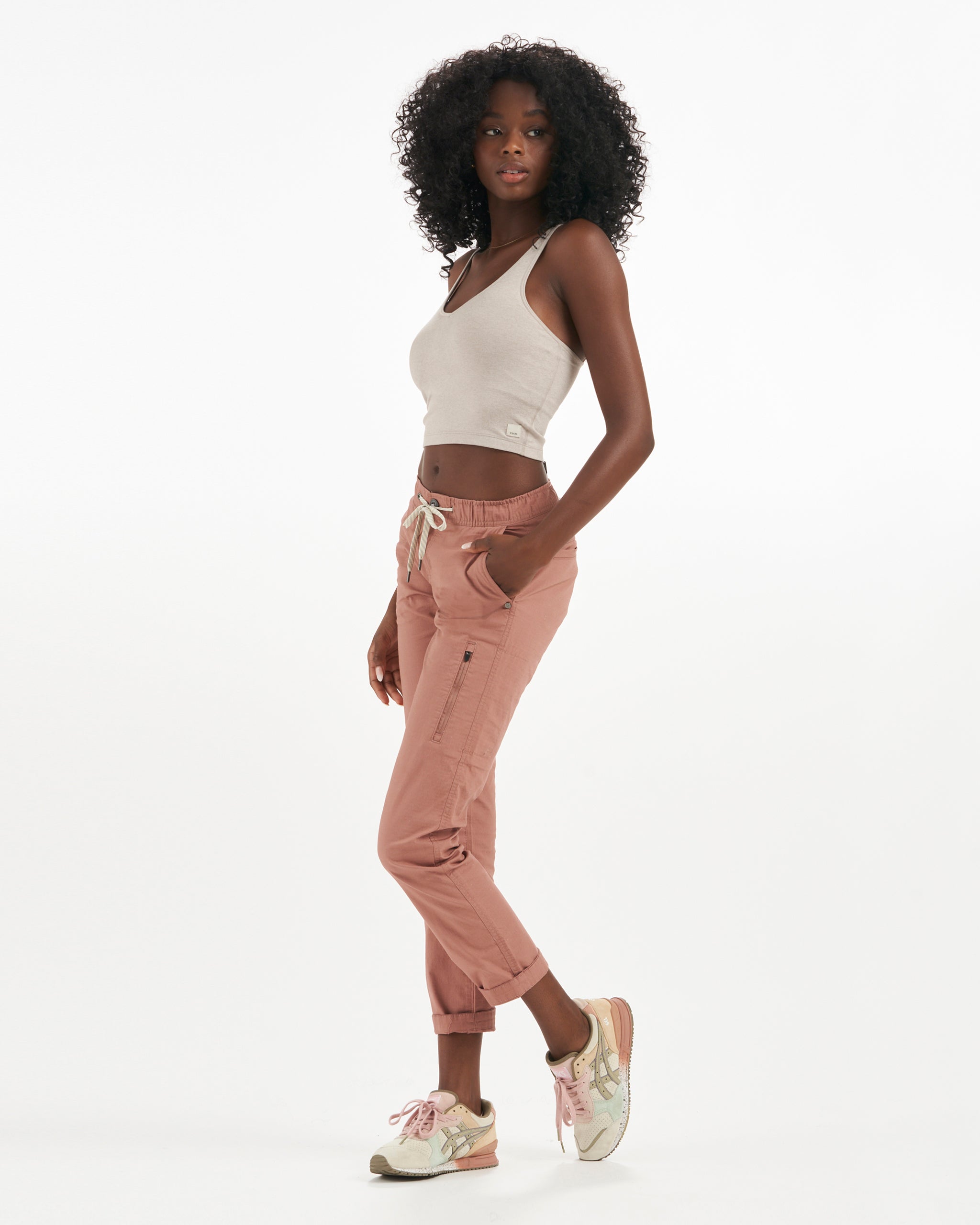 Womens Ripstop Pant | Light Terracotta