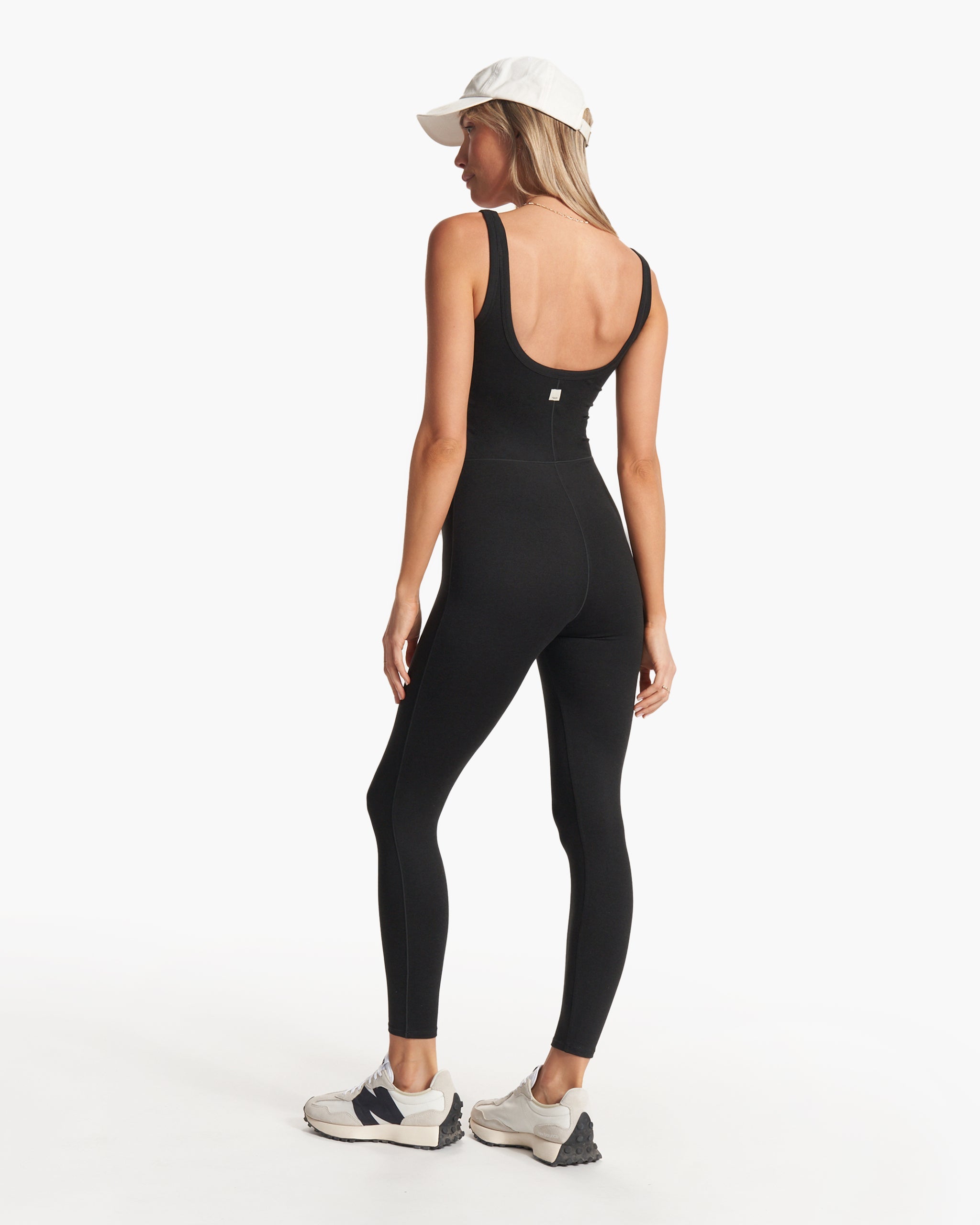 Halo Essential Jumpsuit | Black Heather