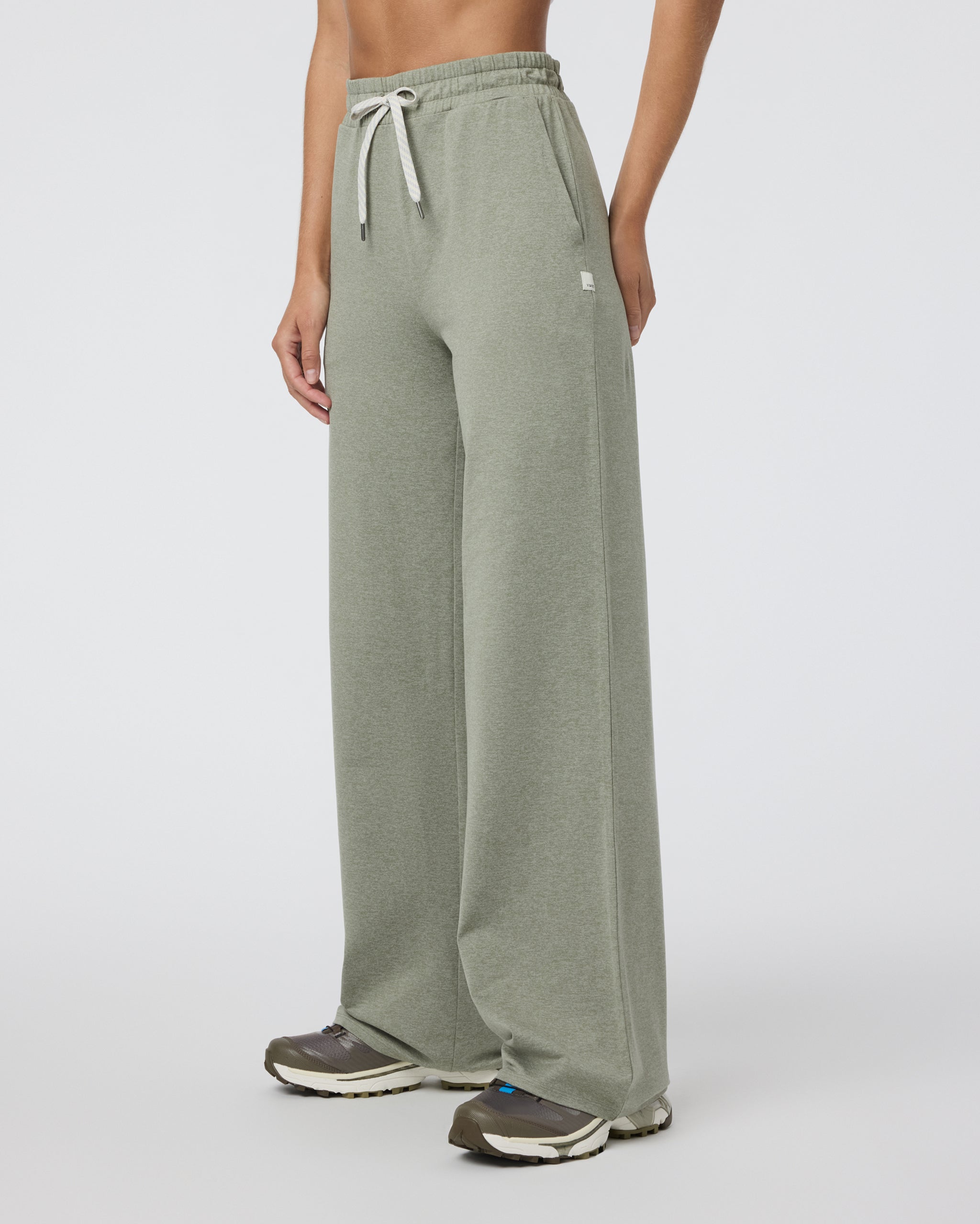 Halo Essential Wideleg Pant | Laurel Heather