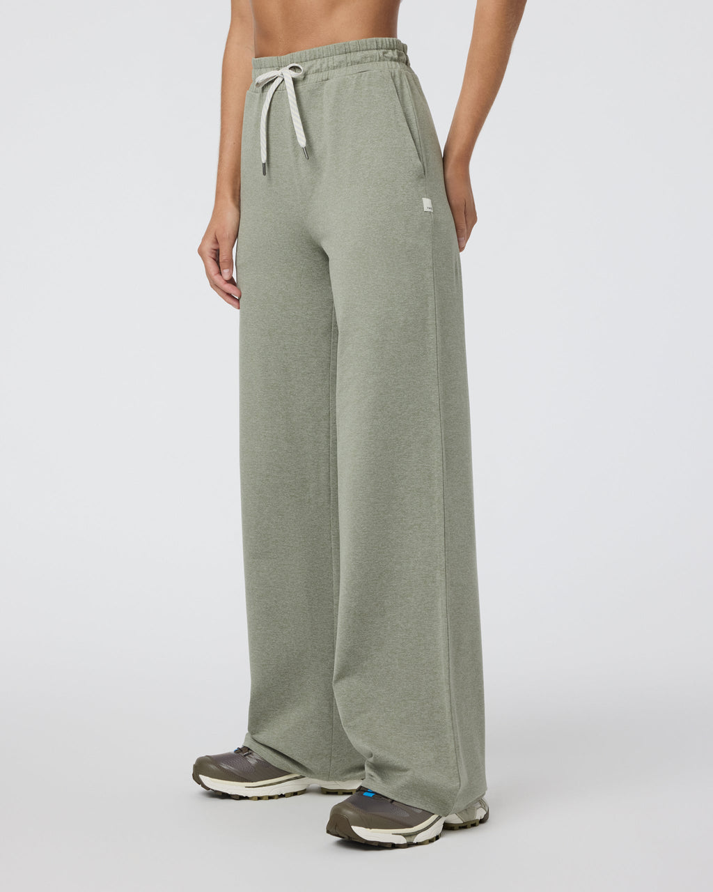 Halo Essential Wideleg Pant - Long | Laurel Heather